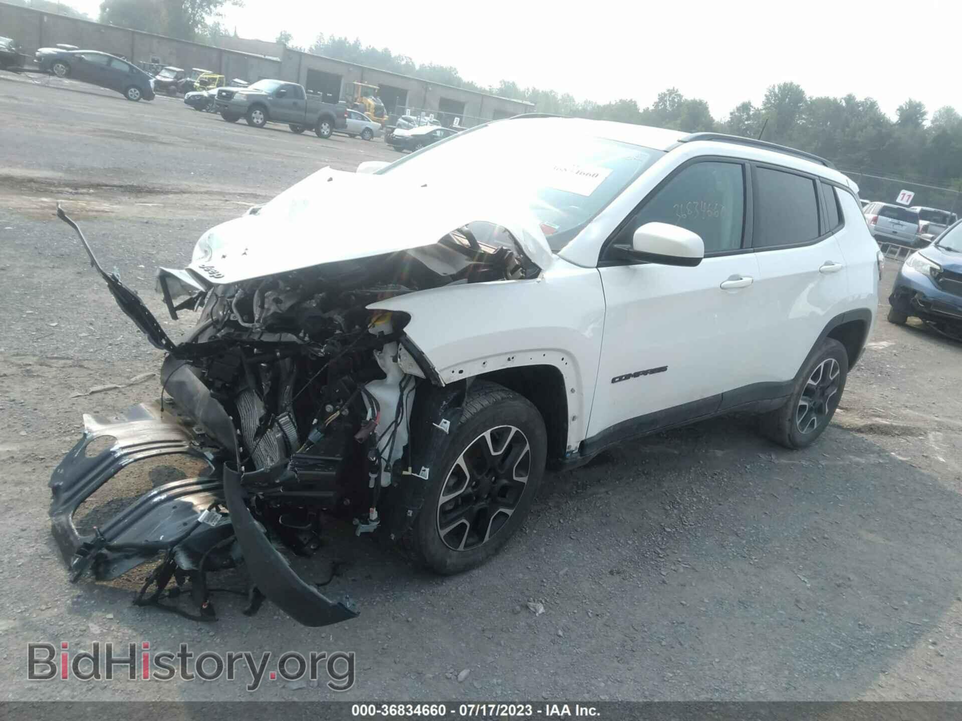 2020 JEEP COMPASS - VIN: 3C4NJDAB9LT174490 - Фото 2