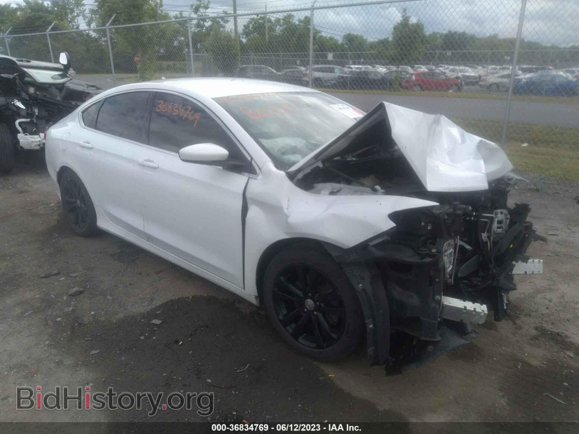 Фотография 1C3CCCAB8FN751854 - CHRYSLER 200 2015
