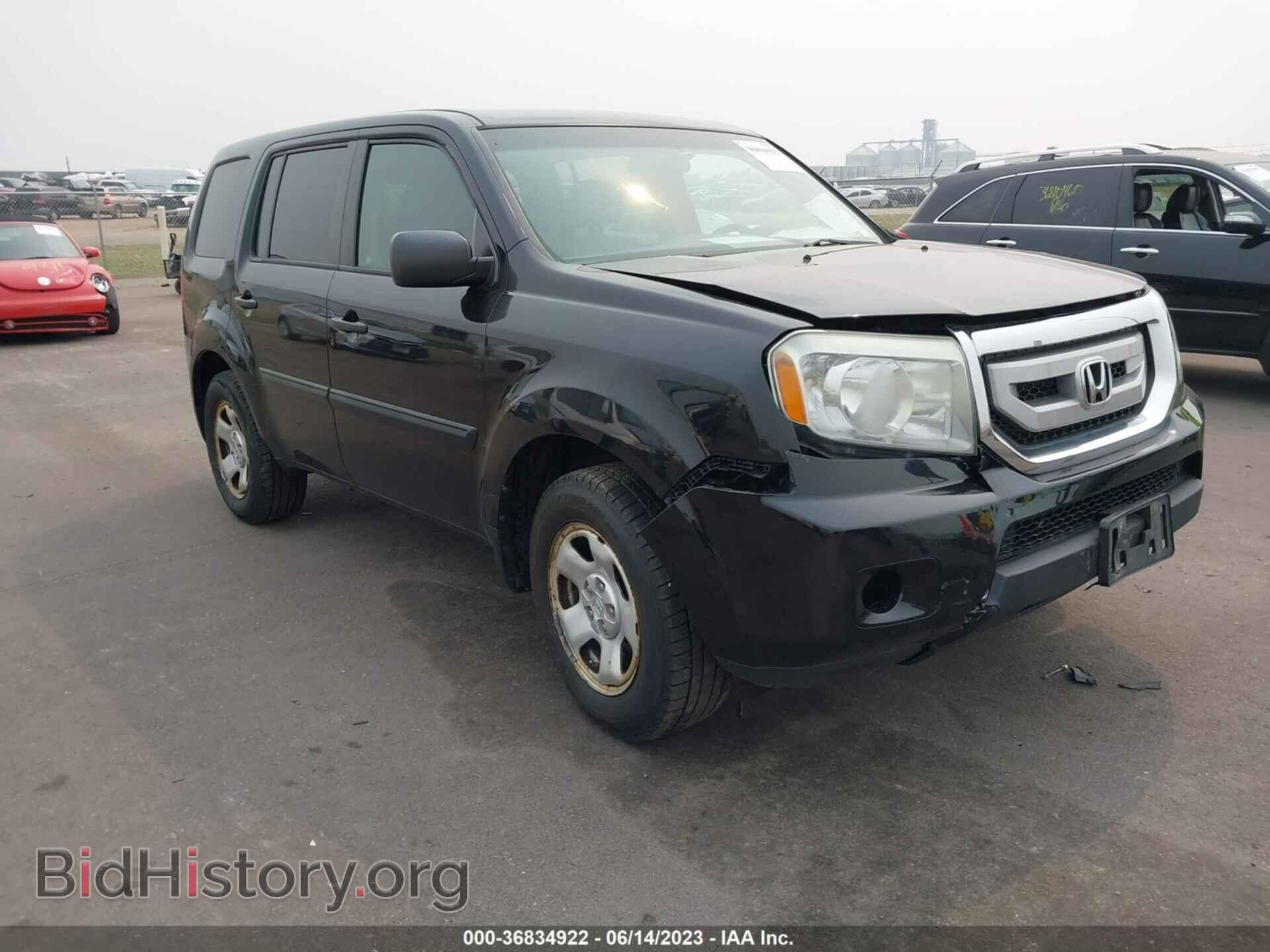 Фотография 5FNYF4H23BB001663 - HONDA PILOT 2011