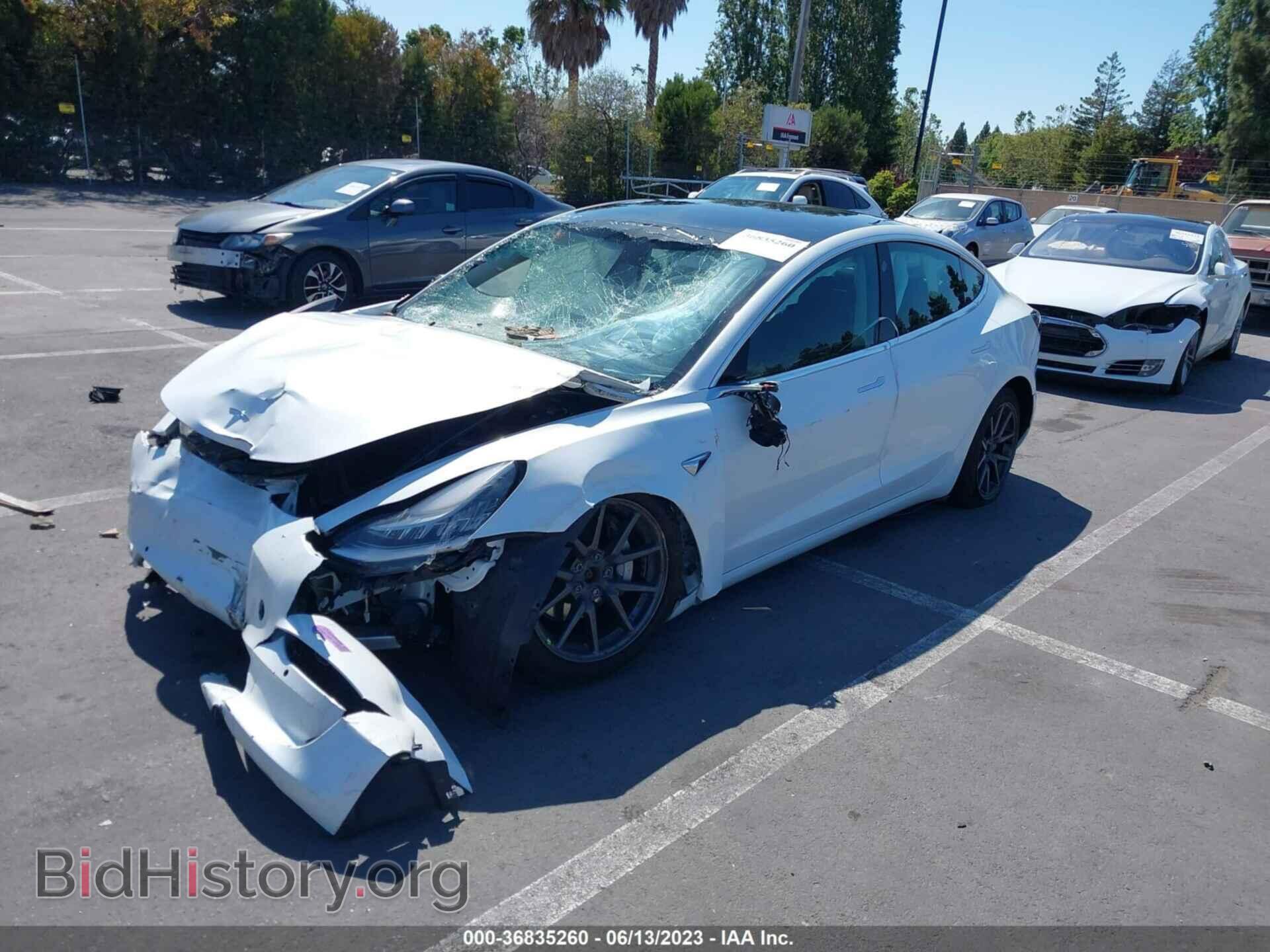 2019 TESLA MODEL 3 - VIN: 5YJ3E1EB0KF511436 - Фото 2