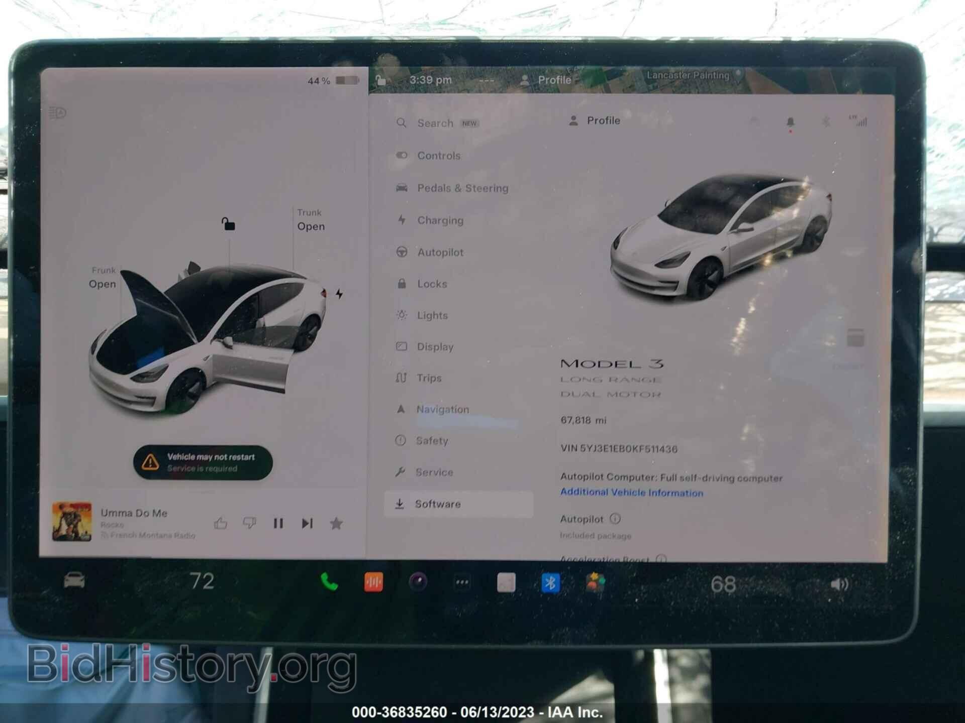 2019 TESLA MODEL 3 - VIN: 5YJ3E1EB0KF511436 - Фото 7