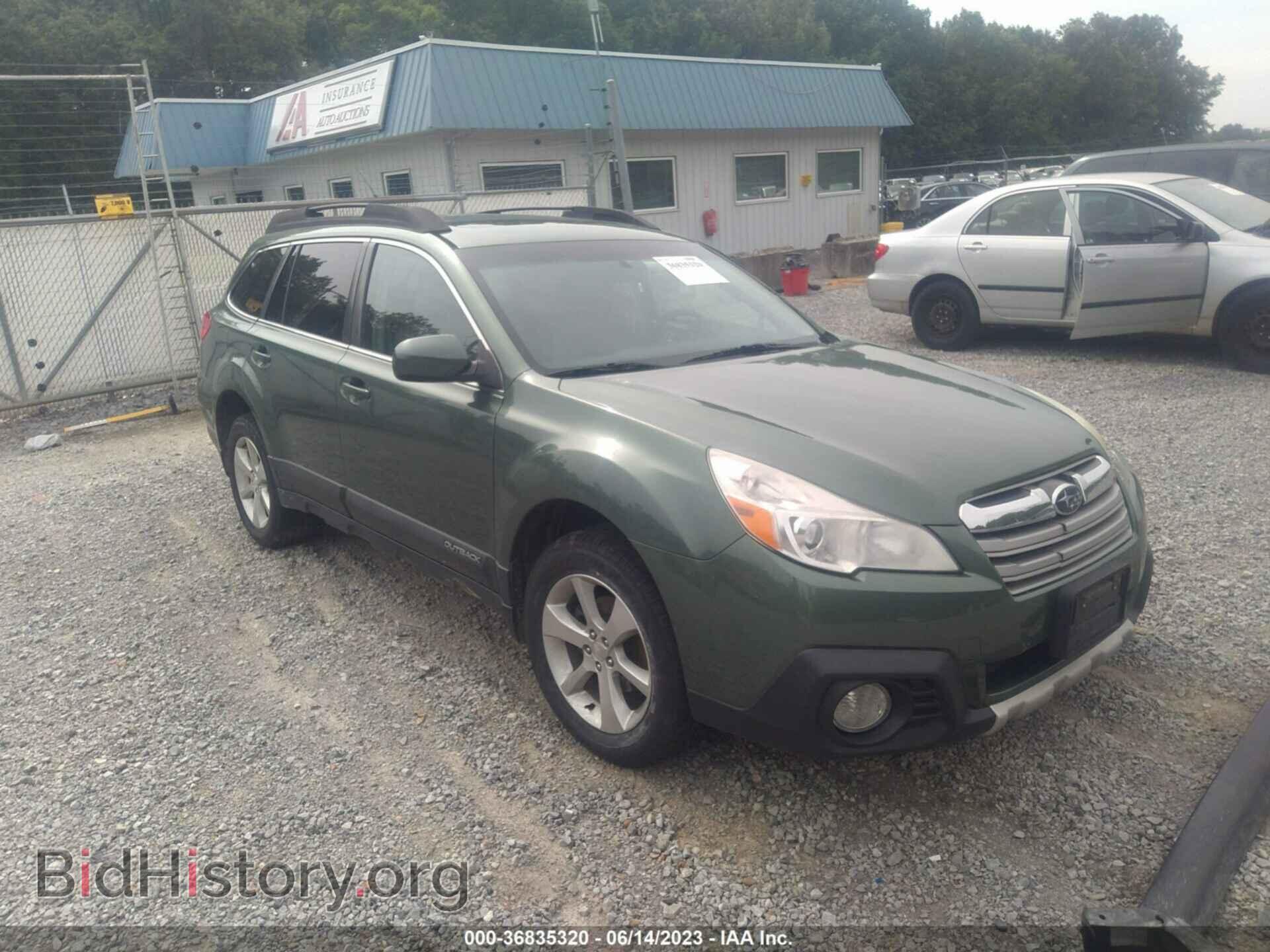 Фотография 4S4BRBLC5E3303101 - SUBARU OUTBACK 2014