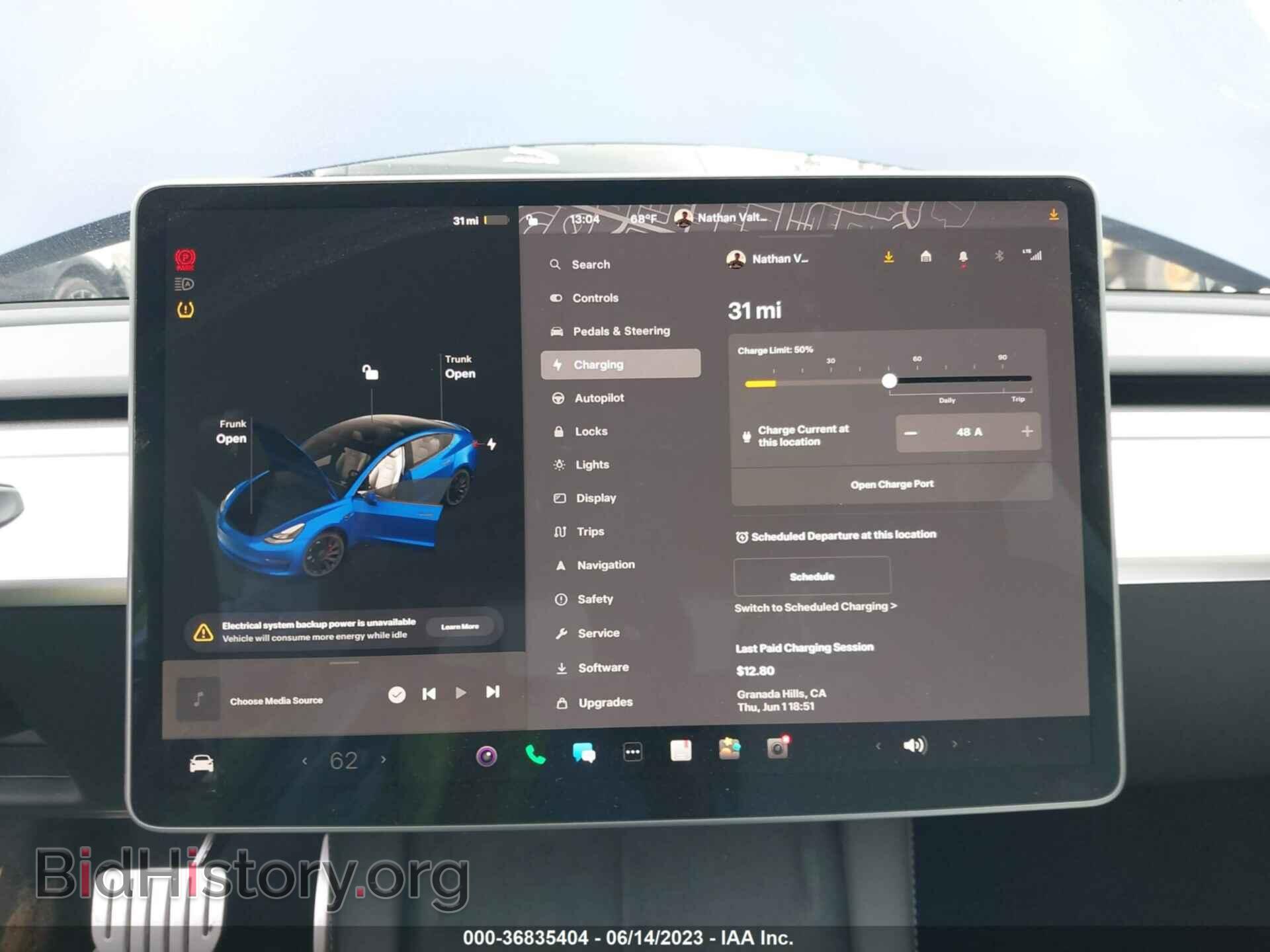 2023 TESLA MODEL 3 - VIN: 5YJ3E1EC6PF564478 - Фото 17