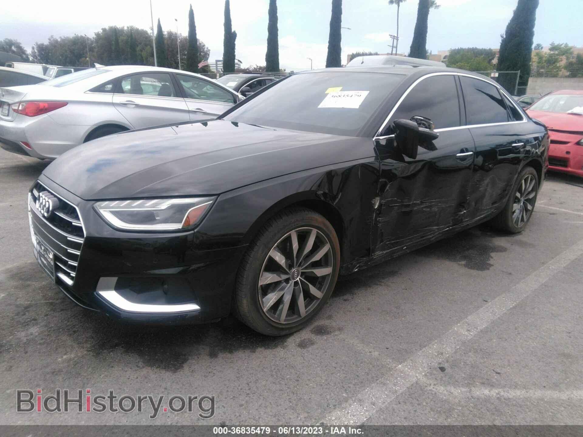 2020 AUDI A4 - VIN: WAUHMAF43LN013370 - Фото 2