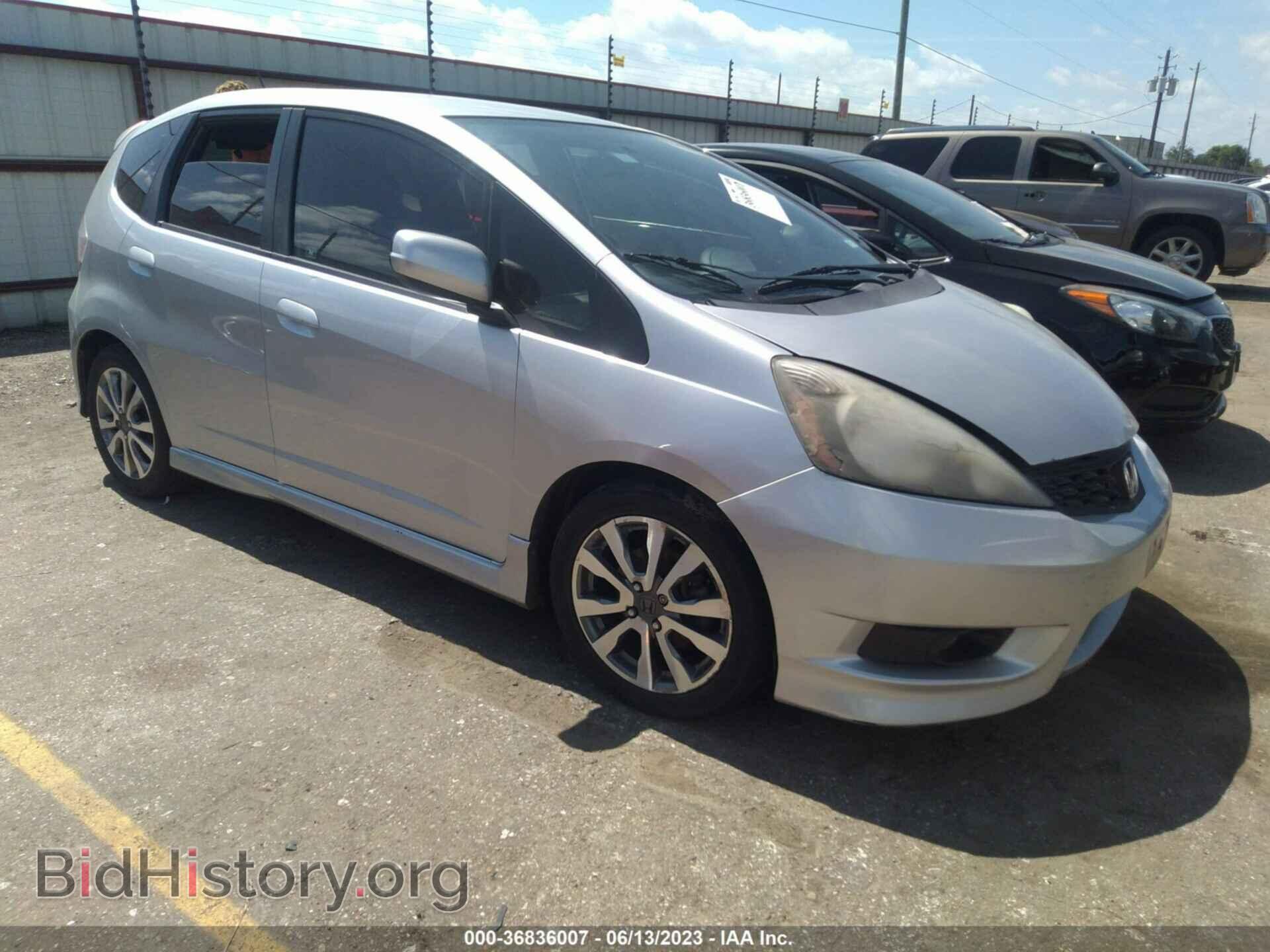 Photo JHMGE8H54DC070358 - HONDA FIT 2013
