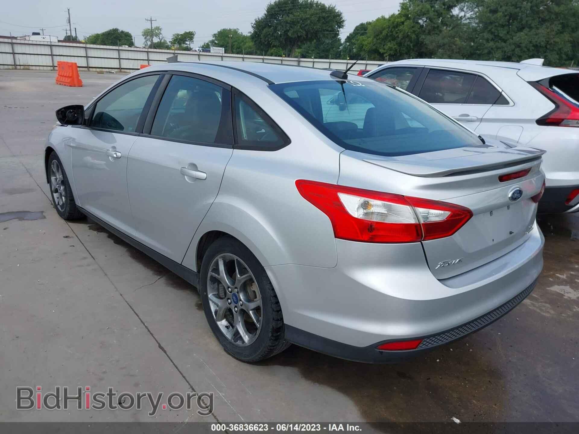 2014 FORD FOCUS - VIN: 1FADP3F28EL137528 - Фото 3