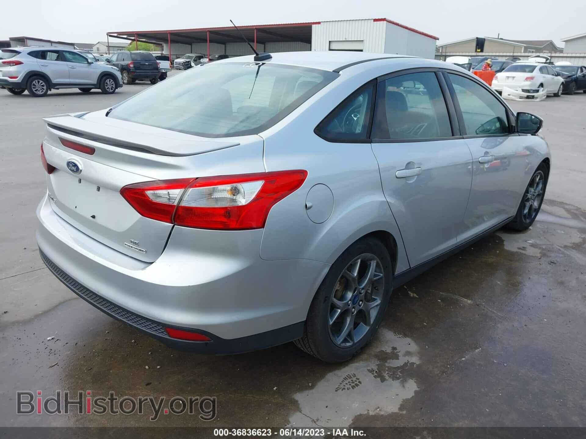 2014 FORD FOCUS - VIN: 1FADP3F28EL137528 - Фото 4