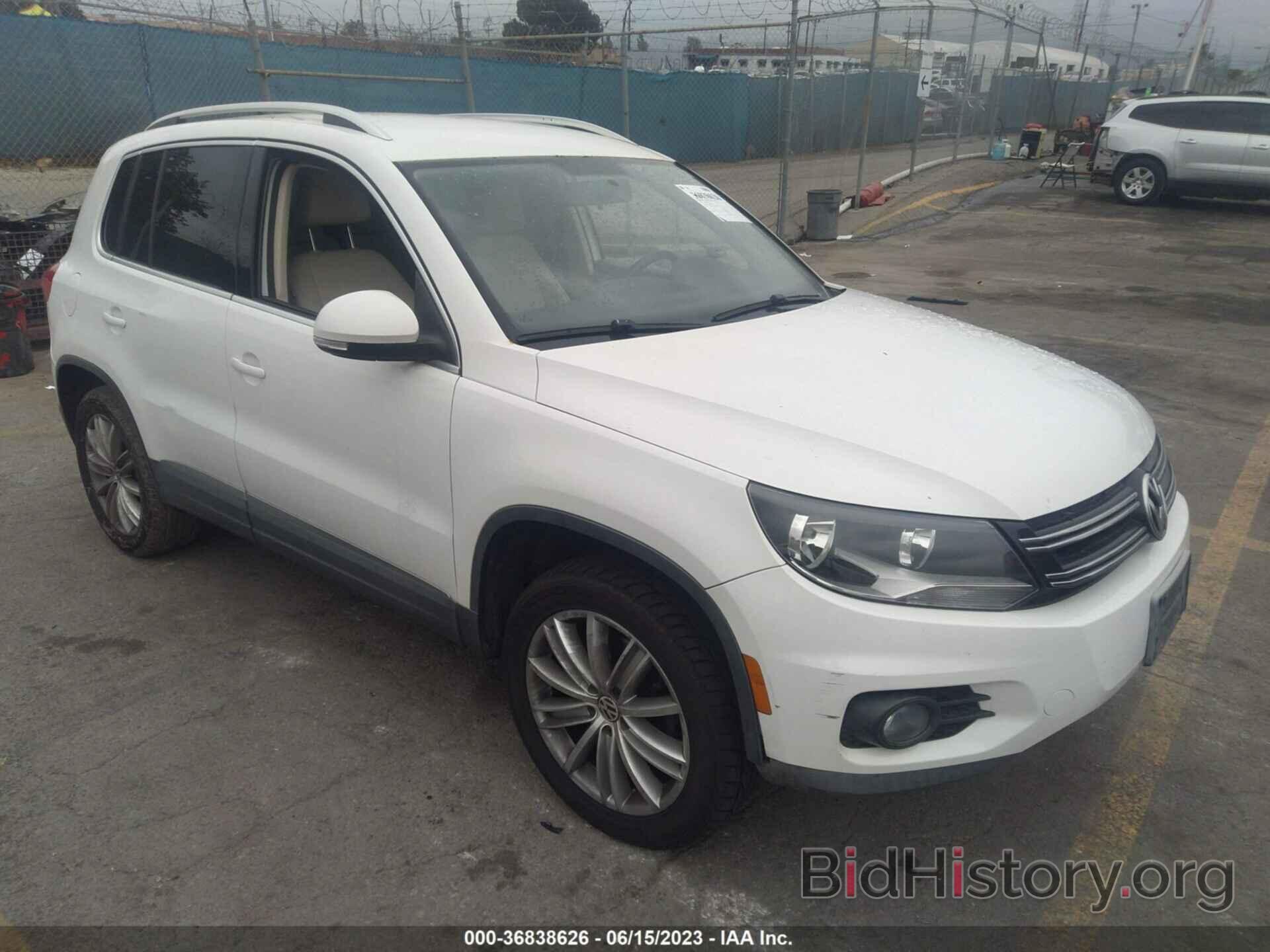 Photo WVGAV7AXXCW509553 - VOLKSWAGEN TIGUAN 2012