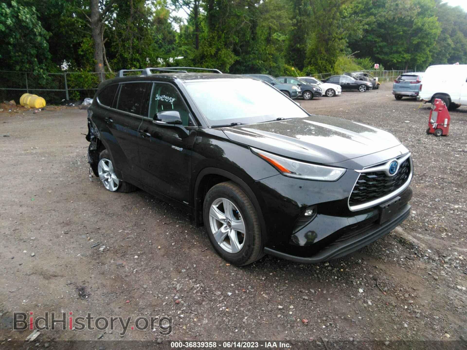 Фотография 5TDBBRCH5MS048668 - TOYOTA HIGHLANDER 2021