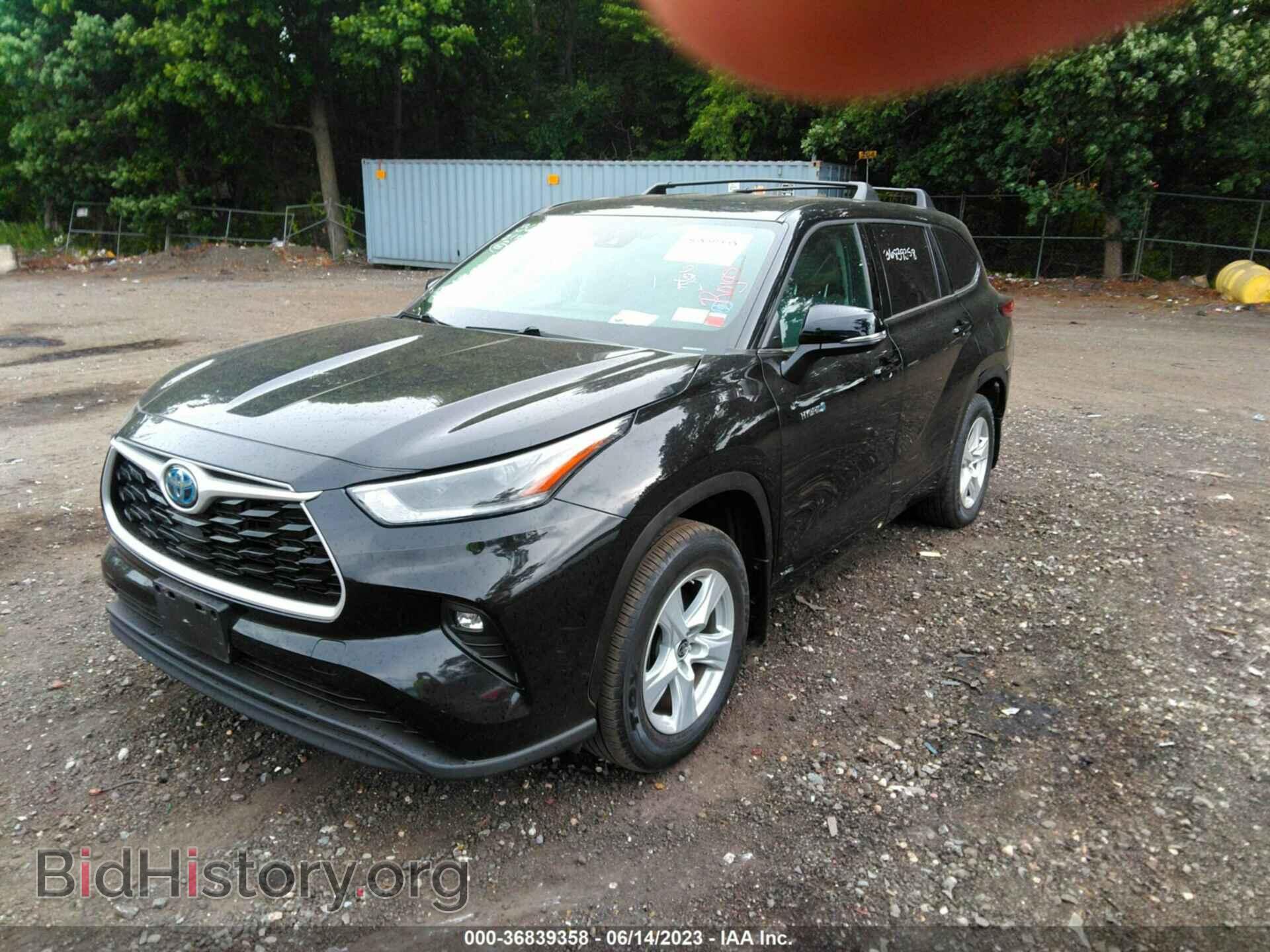 2021 TOYOTA HIGHLANDER - VIN: 5TDBBRCH5MS048668 - Фото 2