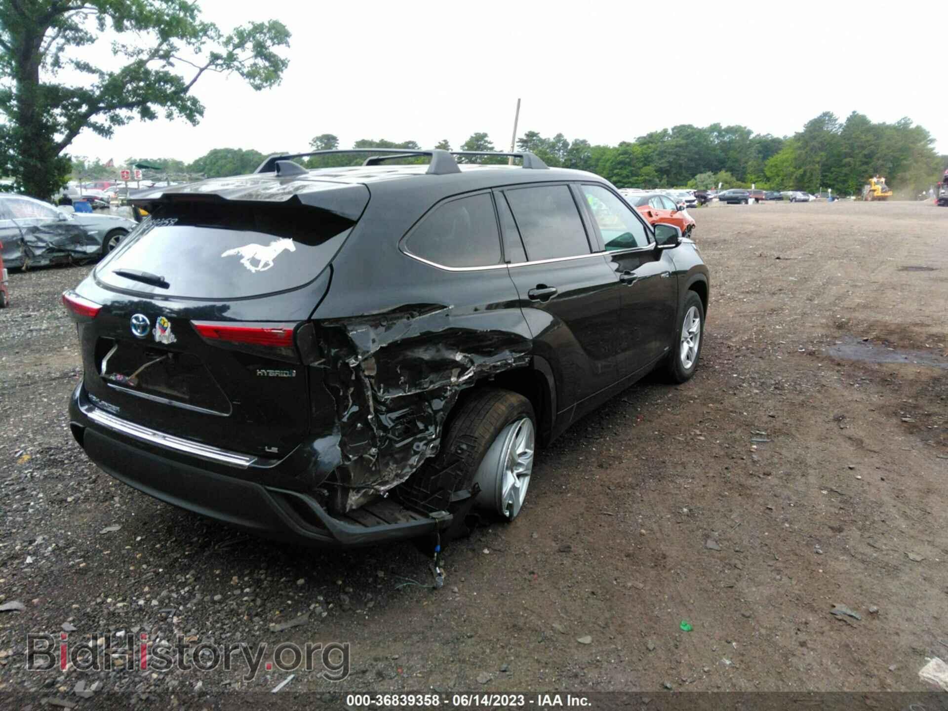 2021 TOYOTA HIGHLANDER - VIN: 5TDBBRCH5MS048668 - Фото 4