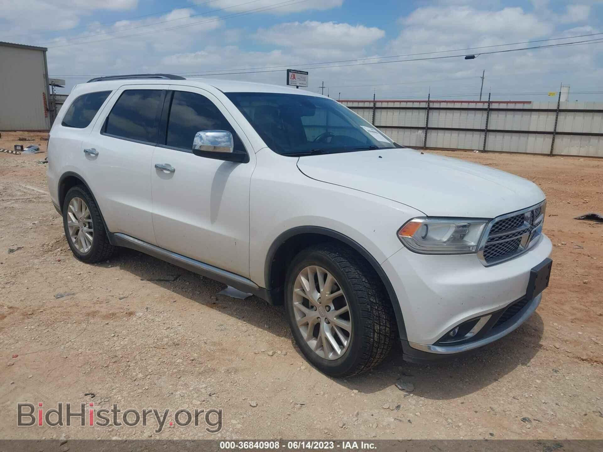 Photo 1C4RDHAG7GC466989 - DODGE DURANGO 2016