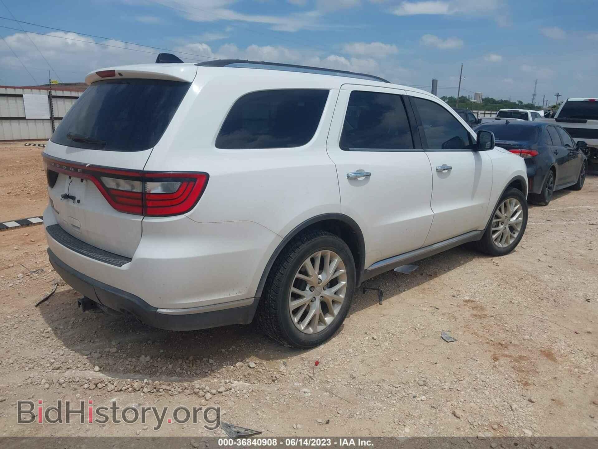 2016 DODGE DURANGO - VIN: 1C4RDHAG7GC466989 - Photo 4