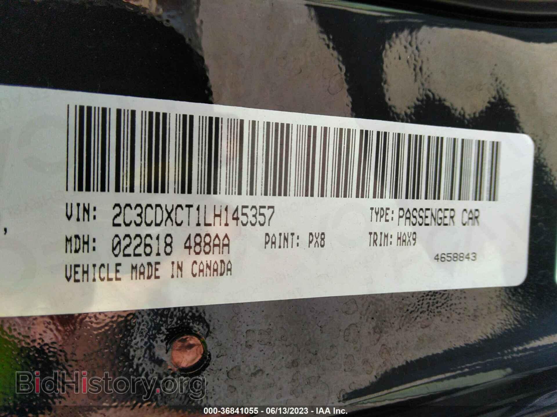2020 DODGE CHARGER - VIN: 2C3CDXCT1LH145357 - Фото 9
