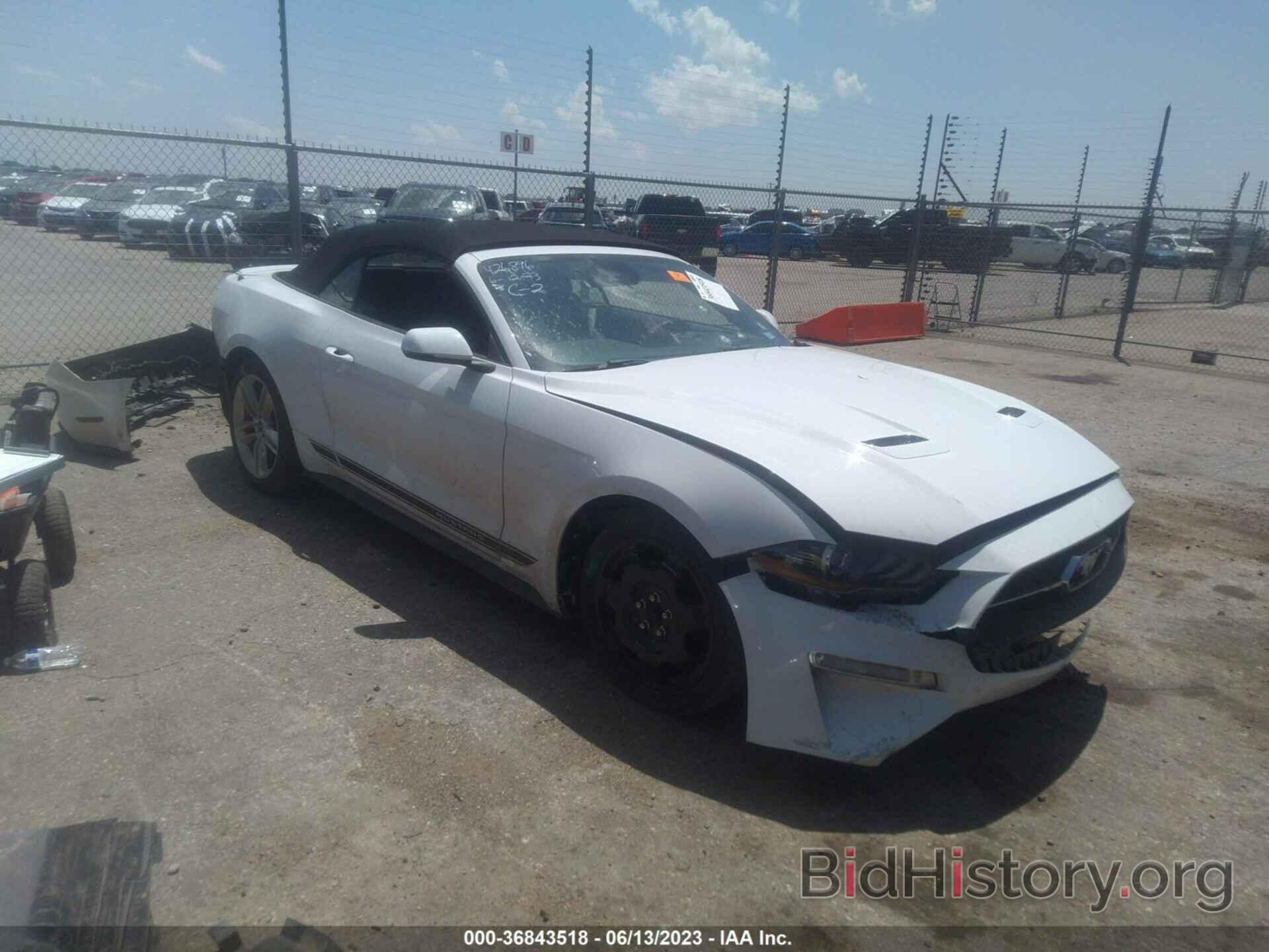 Photo 1FATP8UH4L5138144 - FORD MUSTANG 2020