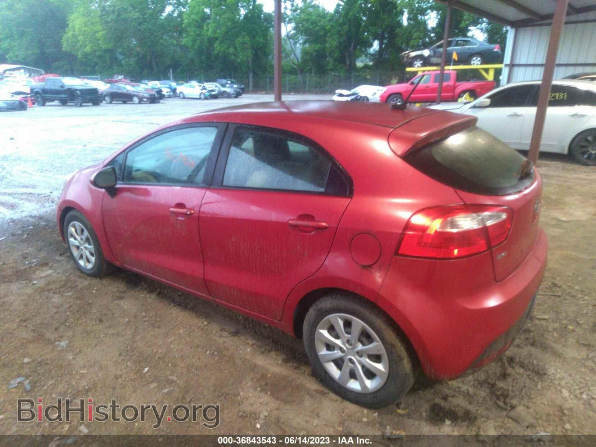2012 KIA RIO - VIN: KNADM5A36C6040190 - Фото 3