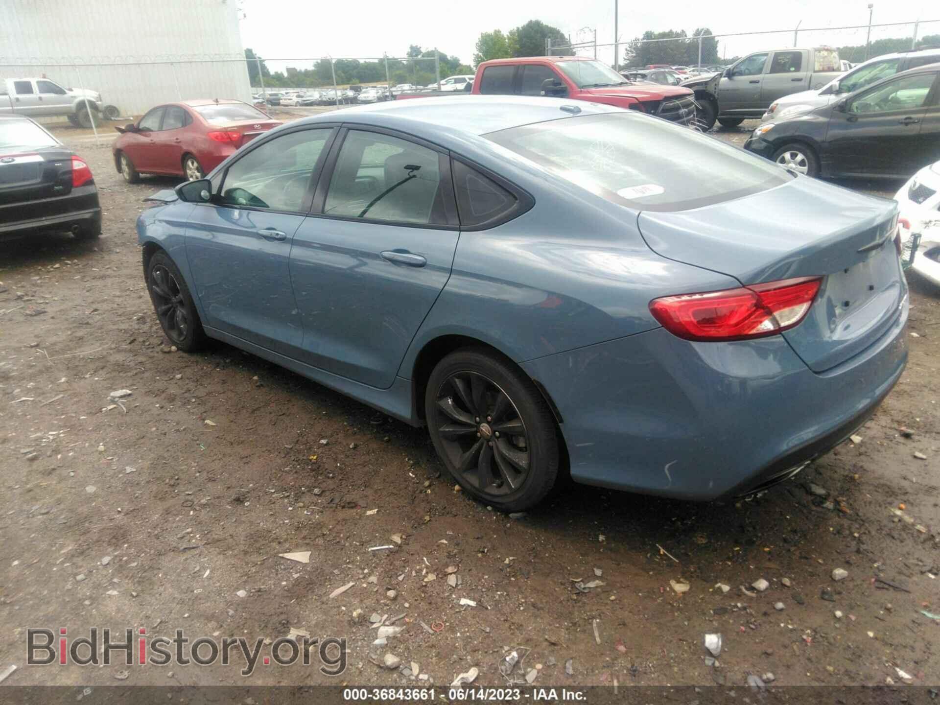 2015 CHRYSLER 200 - VIN: 1C3CCCBBXFN709684 - Фото 3