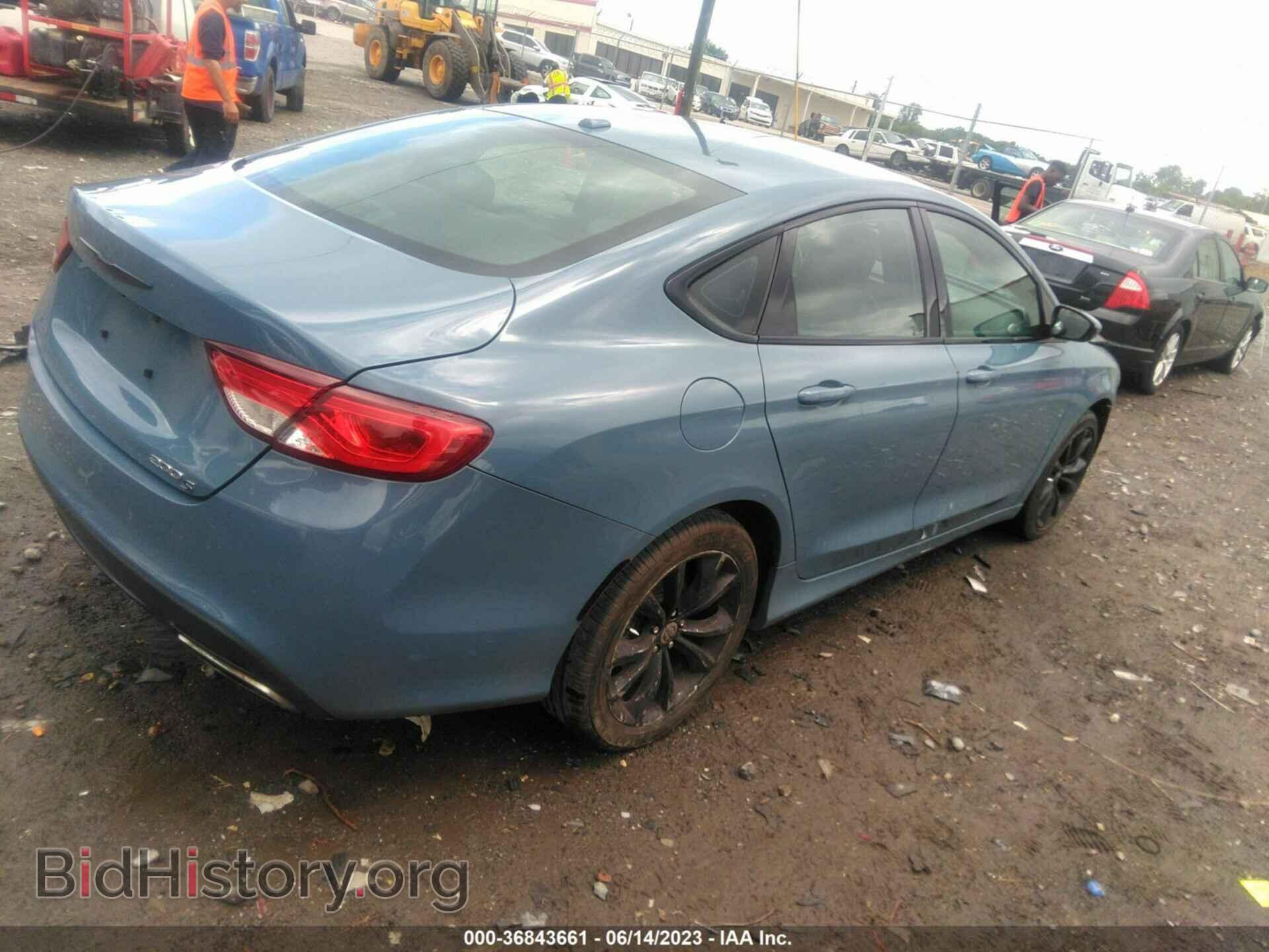 2015 CHRYSLER 200 - VIN: 1C3CCCBBXFN709684 - Фото 4