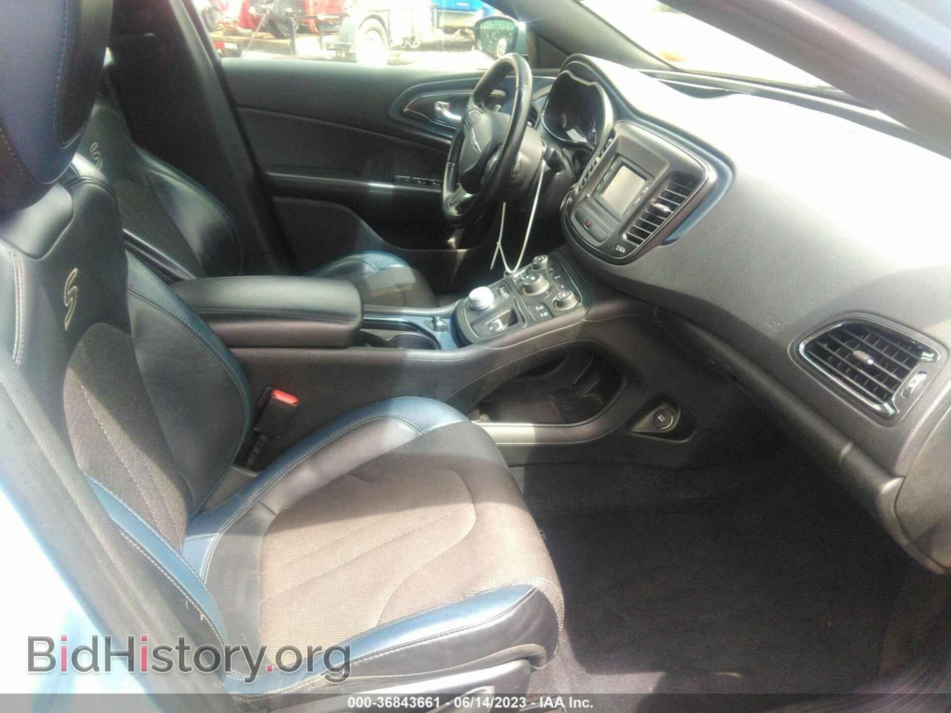 2015 CHRYSLER 200 - VIN: 1C3CCCBBXFN709684 - Фото 5