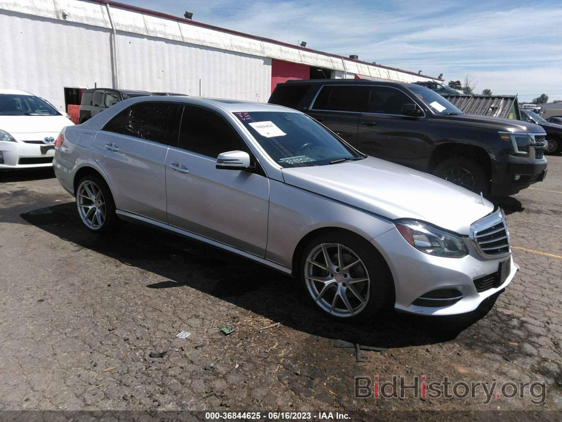 Photo WDDHF8JB4FB128518 - MERCEDES-BENZ E-CLASS 2015