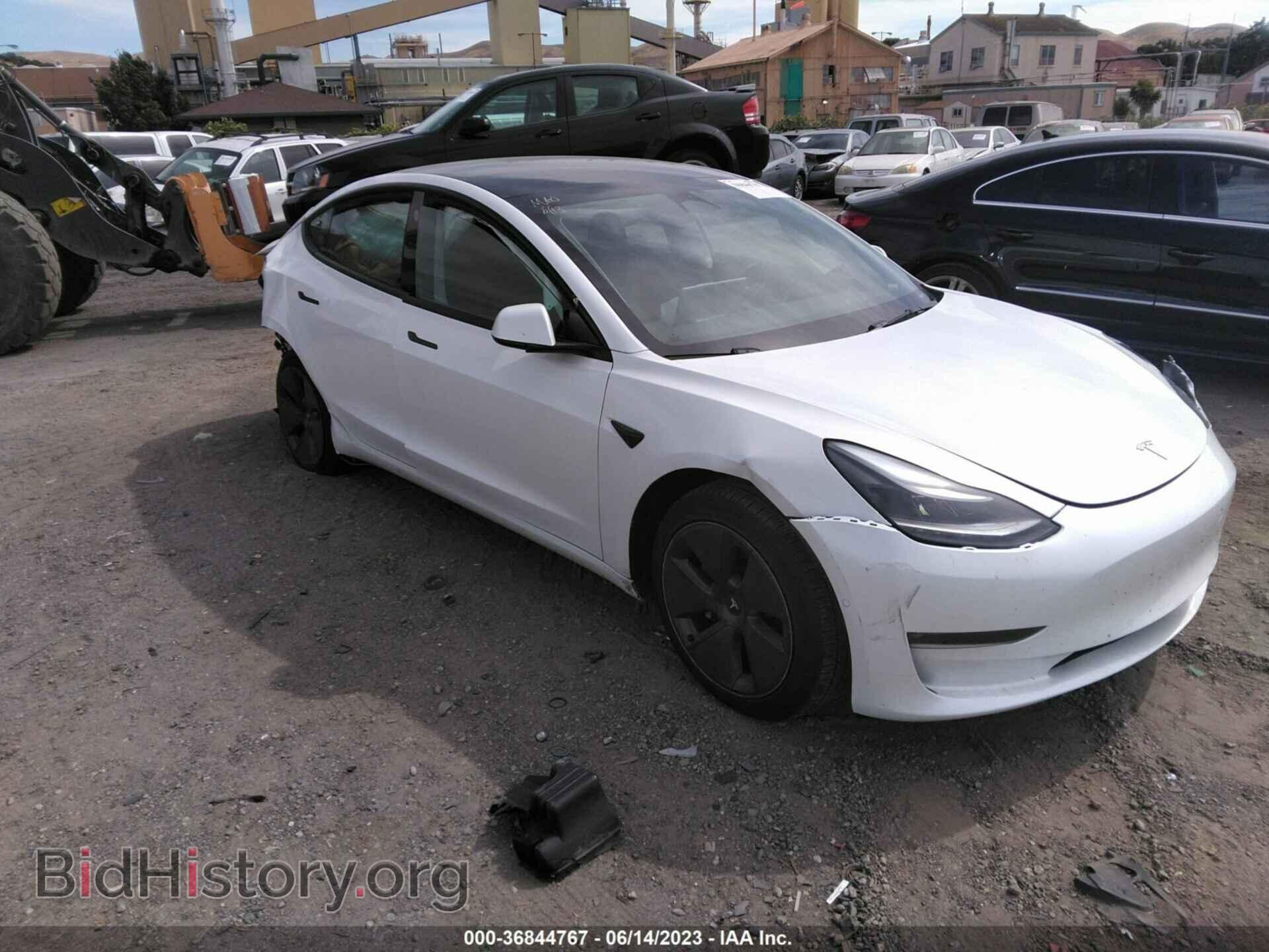 Photo 5YJ3E1EB5NF251250 - TESLA MODEL 3 2022