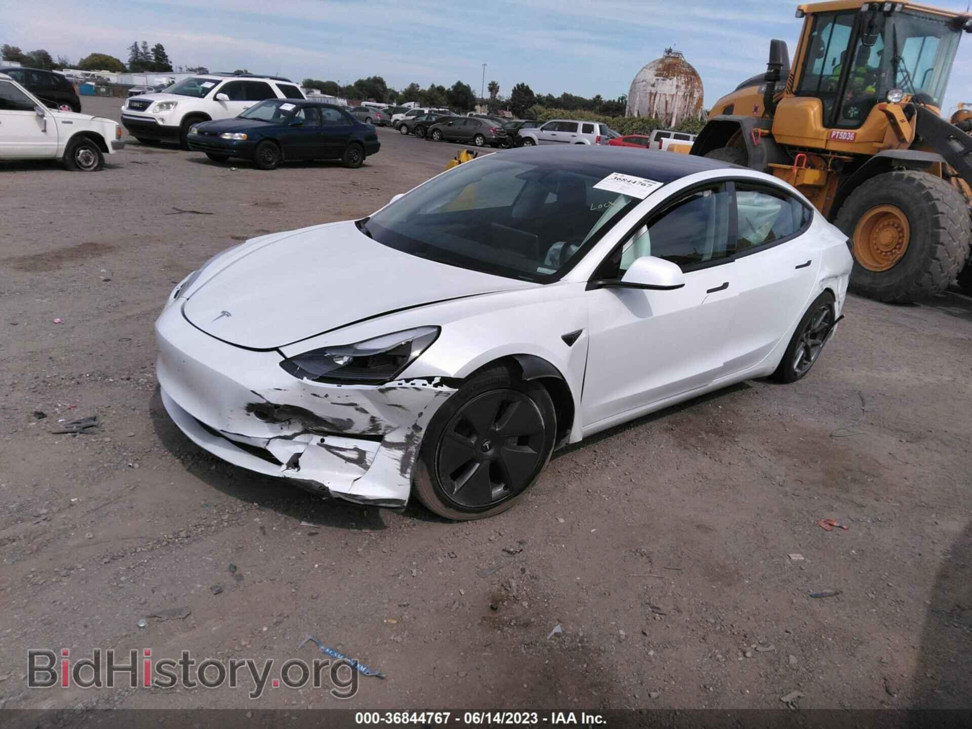 2022 TESLA MODEL 3 - VIN: 5YJ3E1EB5NF251250 - Photo 2