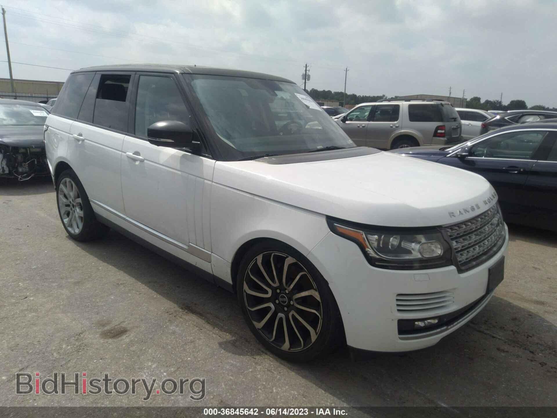 Photo SALGS2EF1DA108220 - LAND ROVER RANGE ROVER 2013