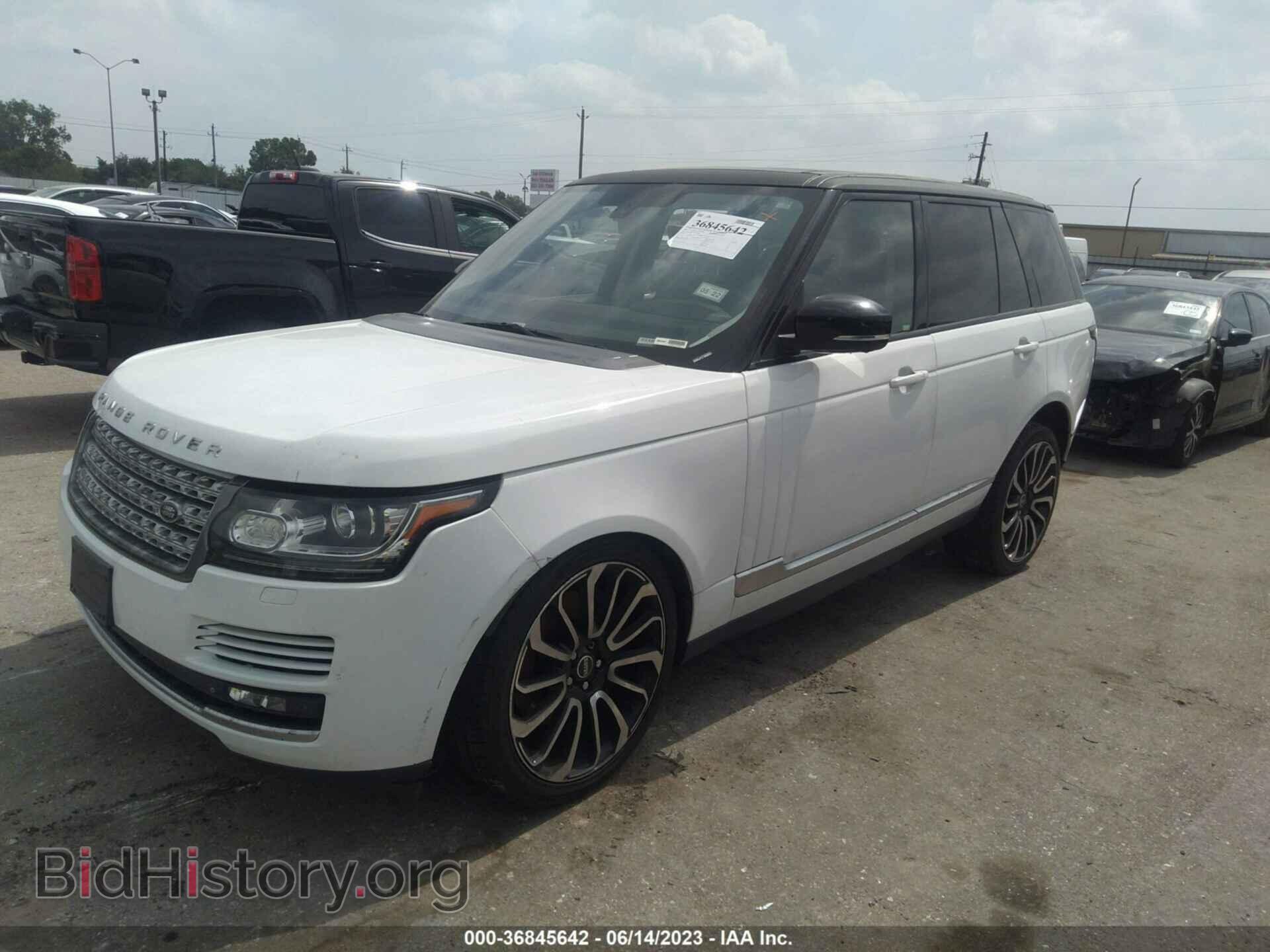 2013 LAND ROVER RANGE ROVER - VIN: SALGS2EF1DA108220 - Фото 2