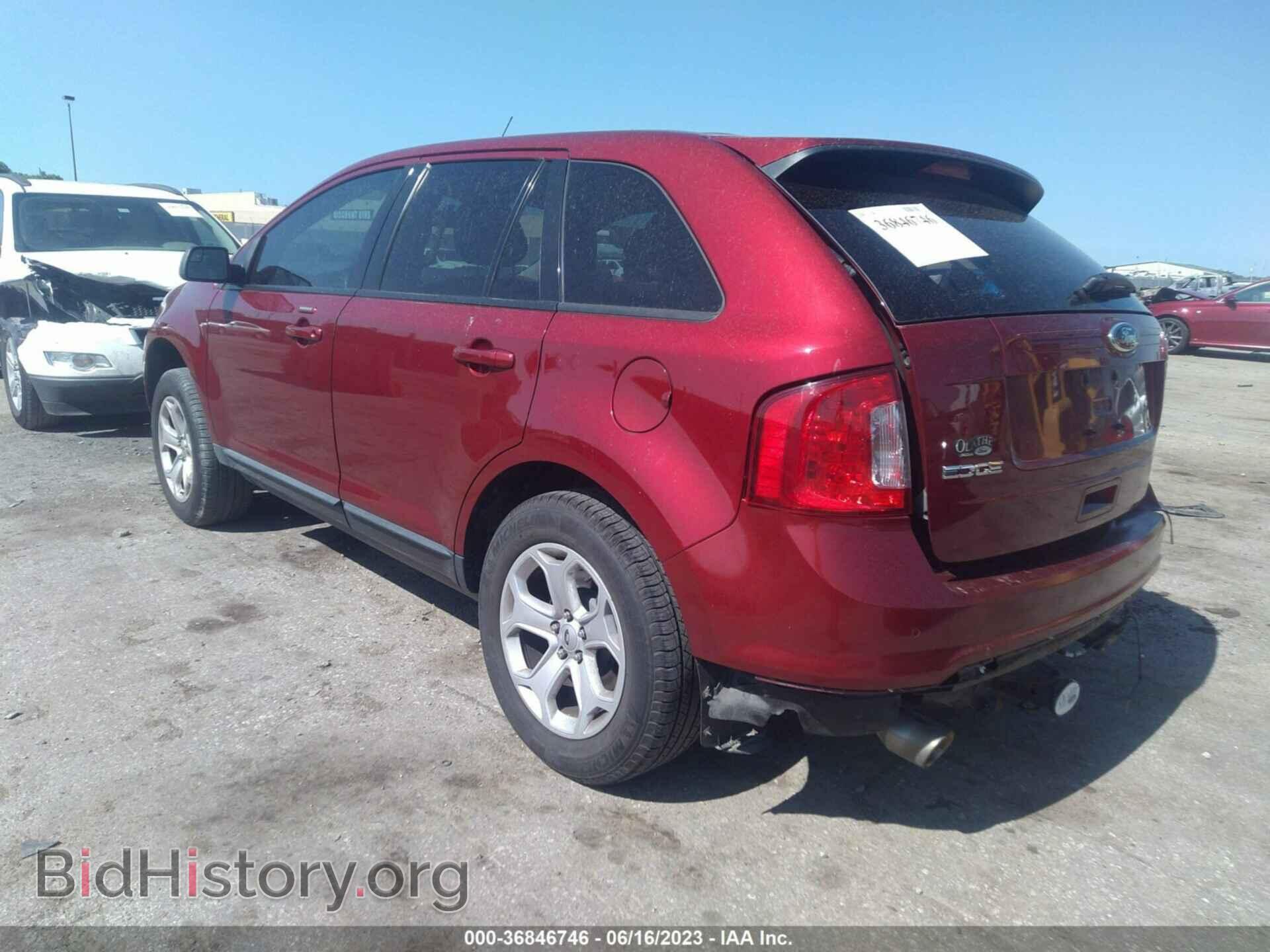 2014 FORD EDGE - VIN: 2FMDK4JC5EBA06096 - Photo 3