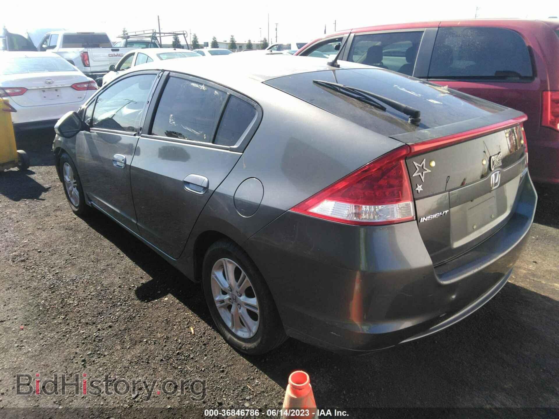 2010 HONDA INSIGHT - VIN: JHMZE2H76AS024703 - Фото 3