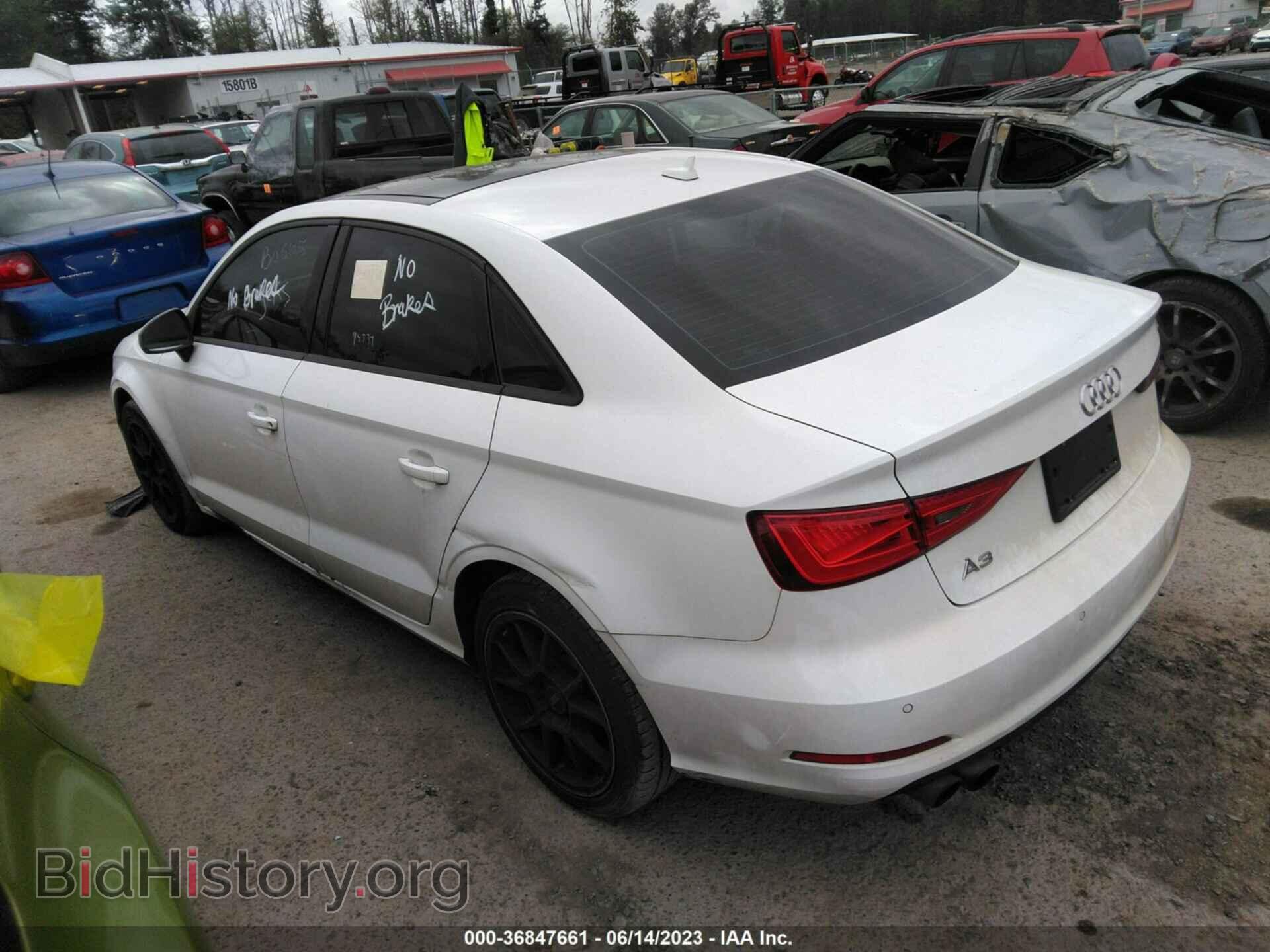 2016 AUDI A3 - VIN: WAUA7GFF0G1055005 - Фото 3