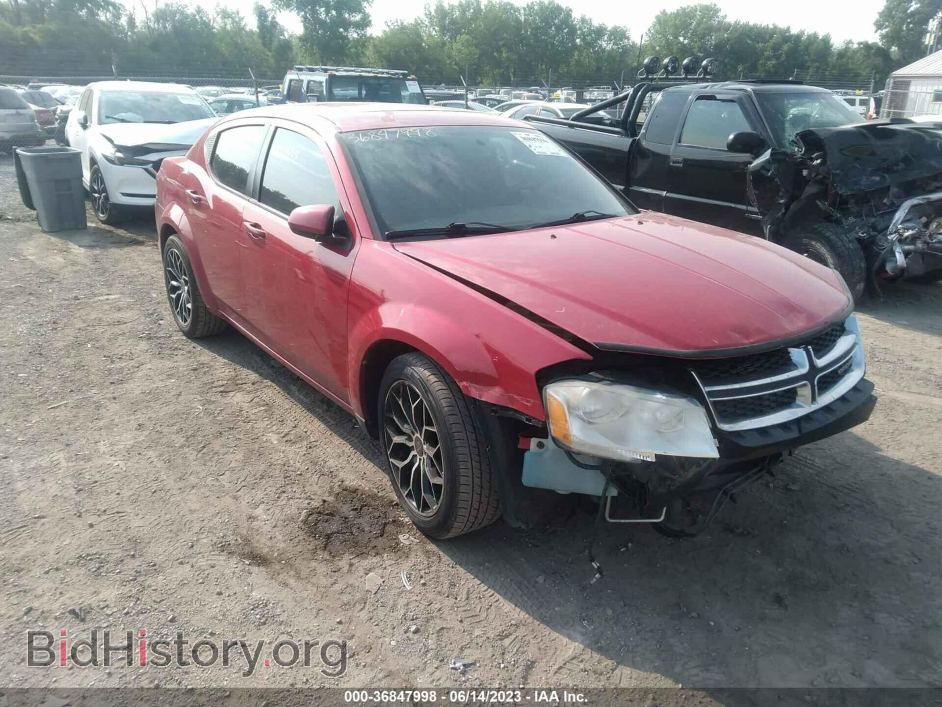 Photo 1B3BD2FBXBN510476 - DODGE AVENGER 2011