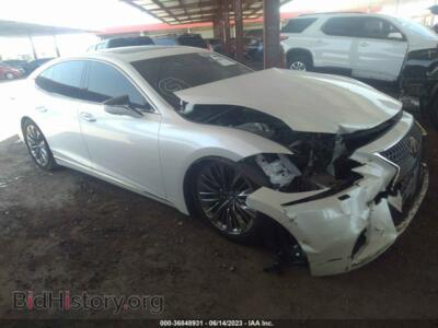 2019 Lexus LS LS 500, white — VIN JTHB51FF6K5009589, IAAI