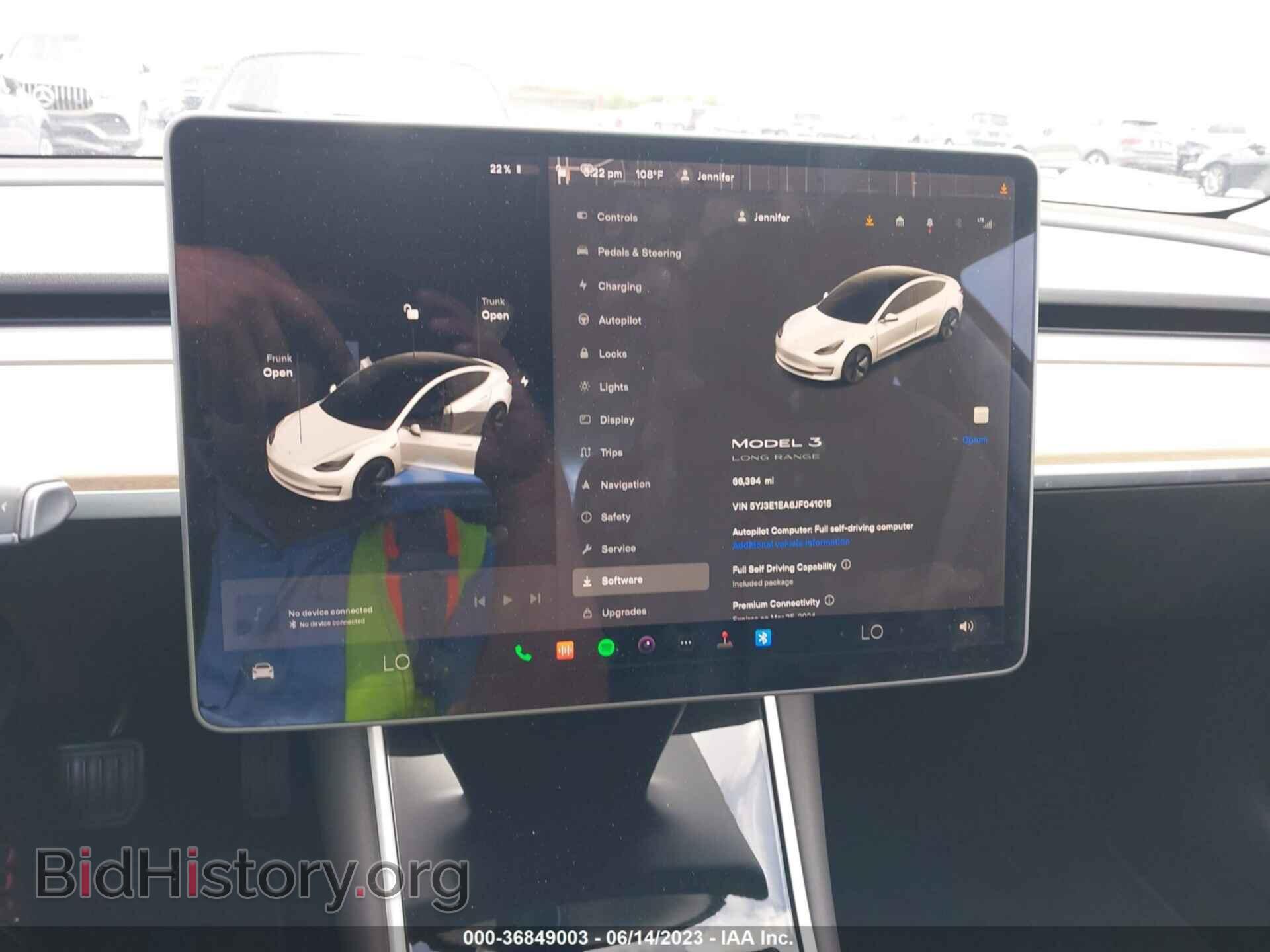2018 TESLA MODEL 3 - VIN: 5YJ3E1EA6JF041015 - Фото 16