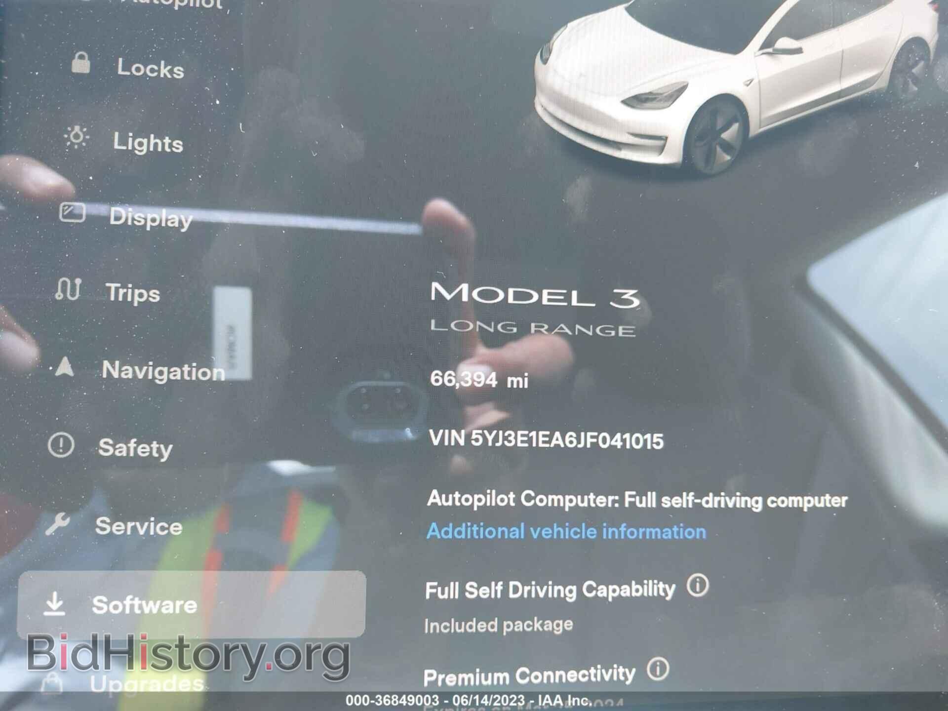 2018 TESLA MODEL 3 - VIN: 5YJ3E1EA6JF041015 - Фото 7