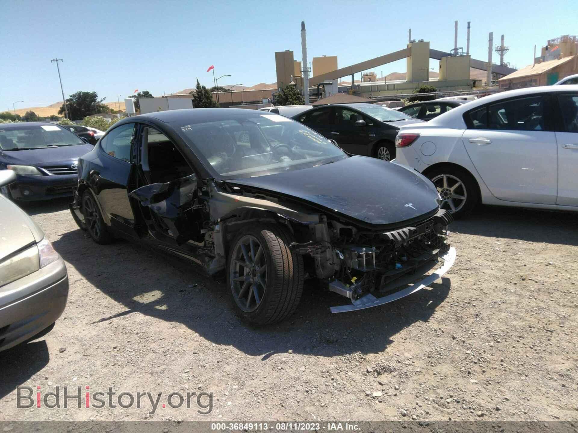 Фотография 5YJ3E1EB4NF366003 - TESLA MODEL 3 2022
