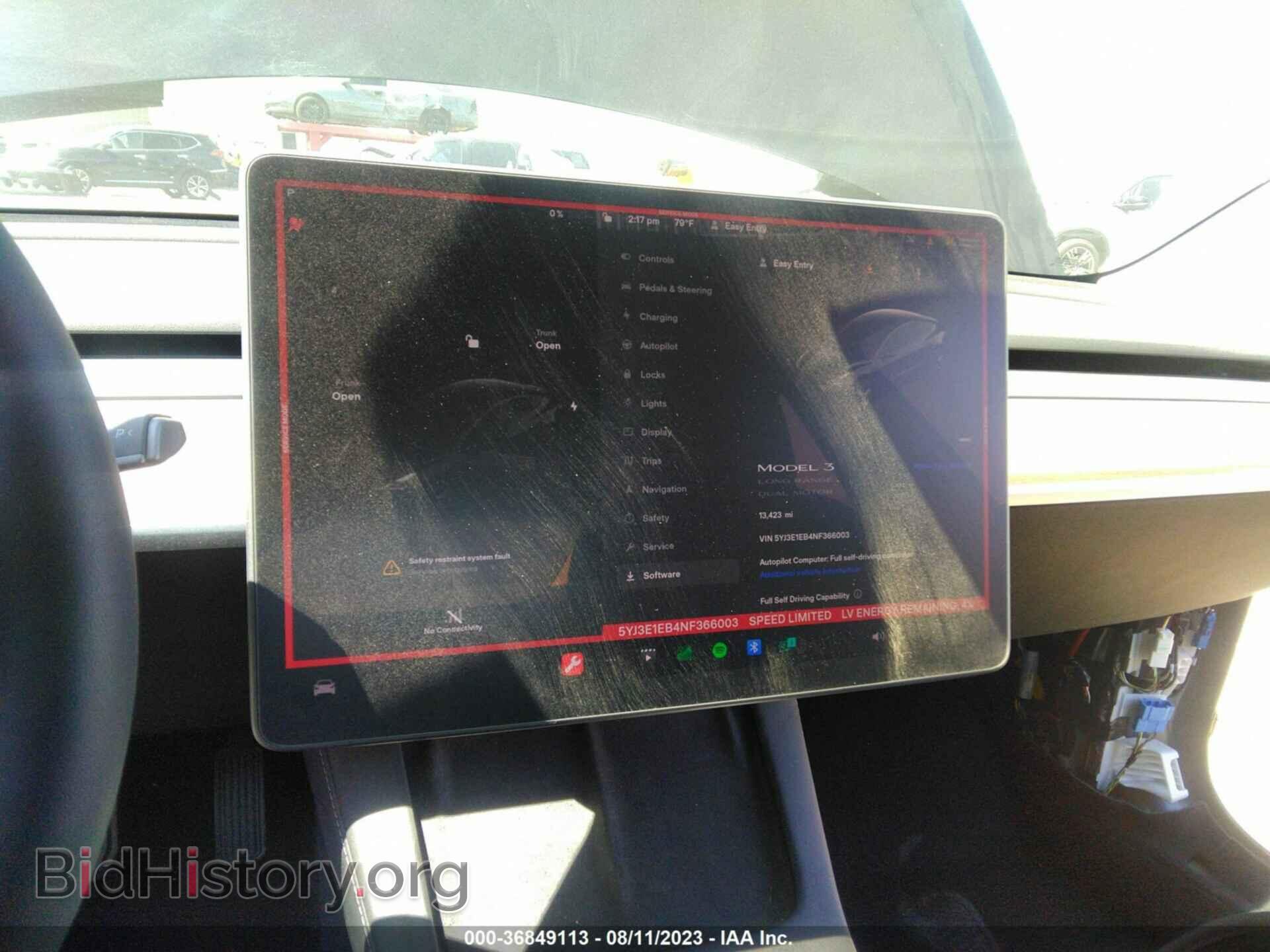 2022 TESLA MODEL 3 - VIN: 5YJ3E1EB4NF366003 - Фото 17