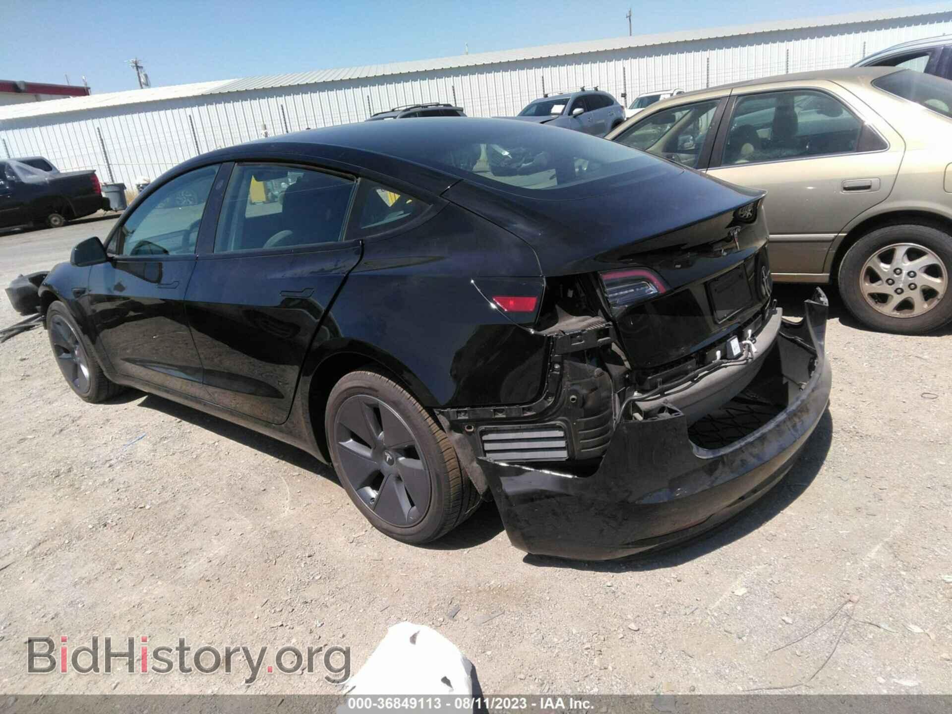 2022 TESLA MODEL 3 - VIN: 5YJ3E1EB4NF366003 - Фото 3
