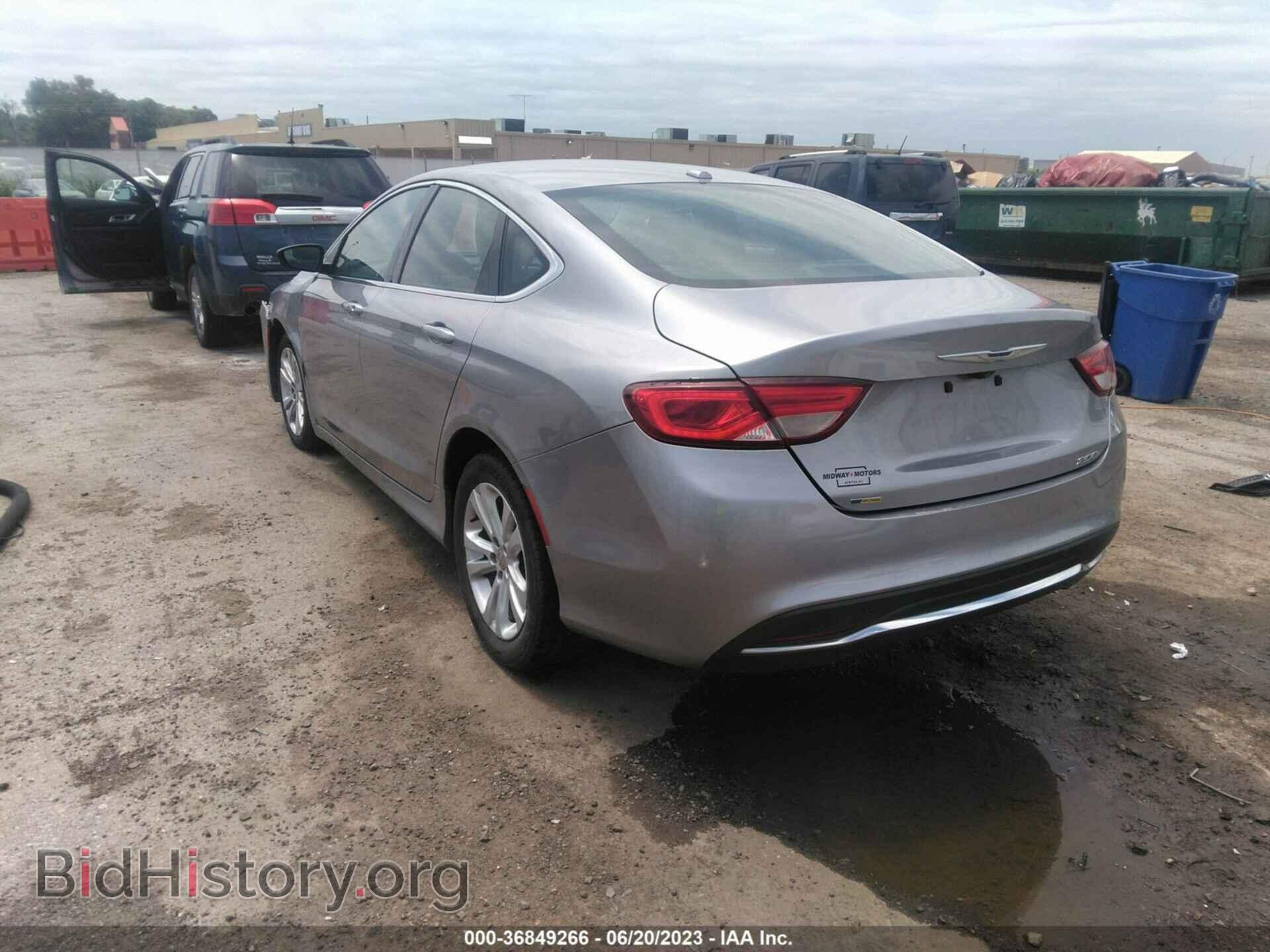 2015 CHRYSLER 200 - VIN: 1C3CCCAB7FN668402 - Фото 3