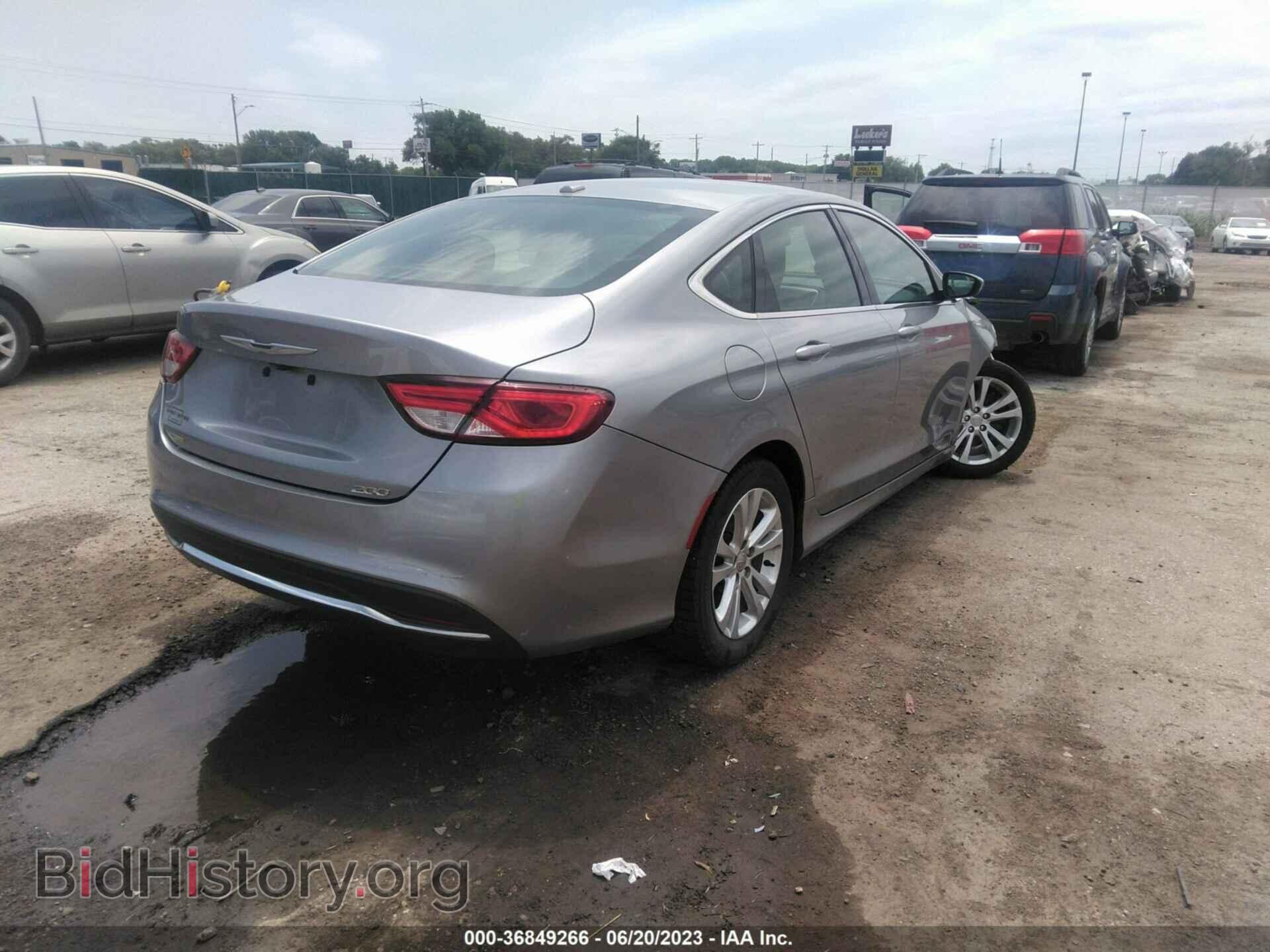 2015 CHRYSLER 200 - VIN: 1C3CCCAB7FN668402 - Фото 4
