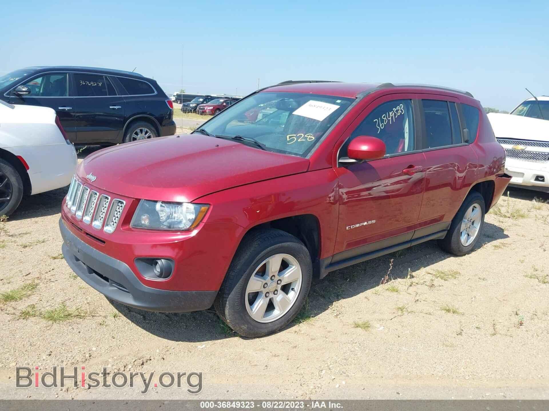 2016 JEEP COMPASS - VIN: 1C4NJCEAXGD773941 - Фото 2