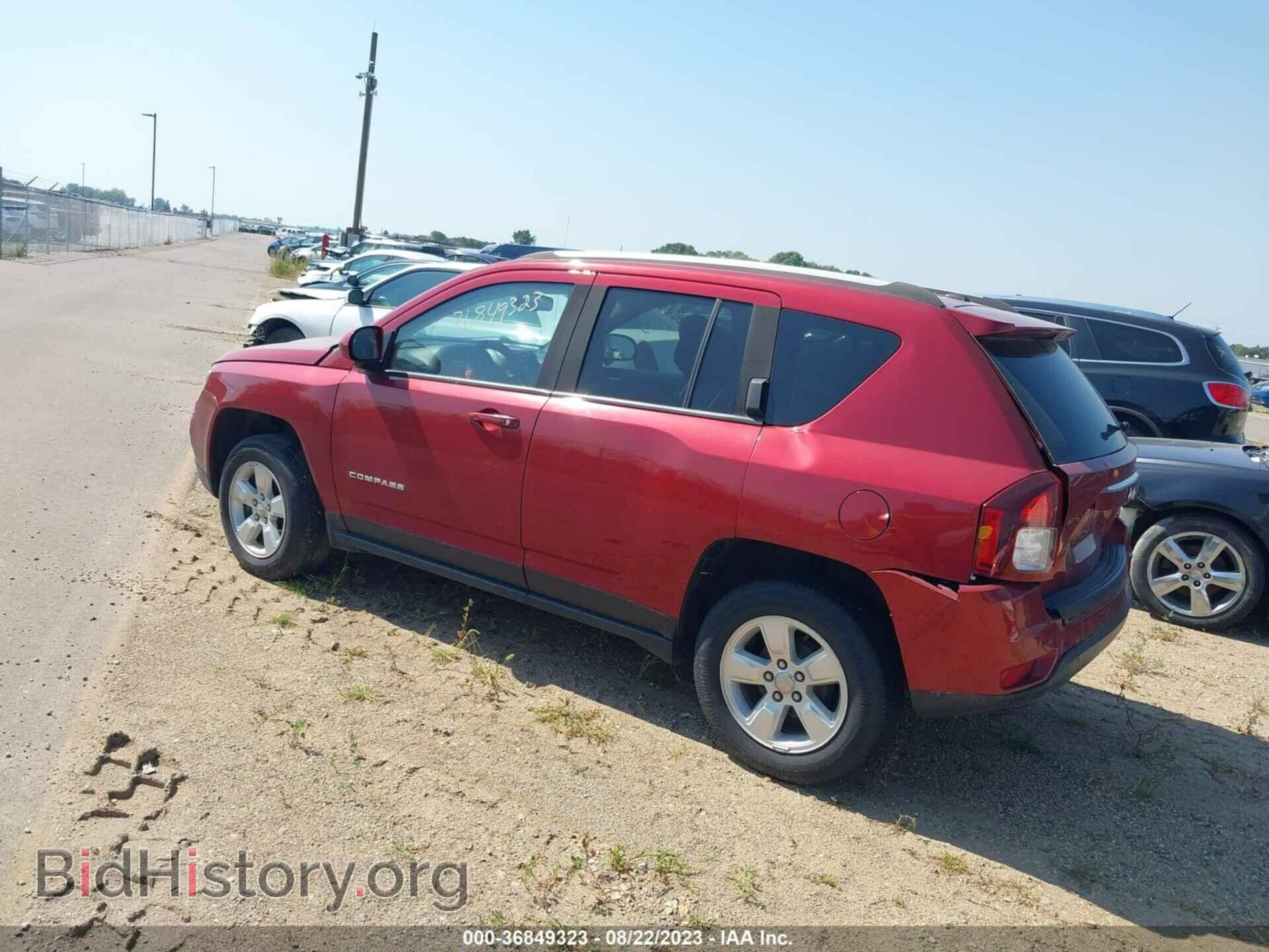 2016 JEEP COMPASS - VIN: 1C4NJCEAXGD773941 - Фото 3