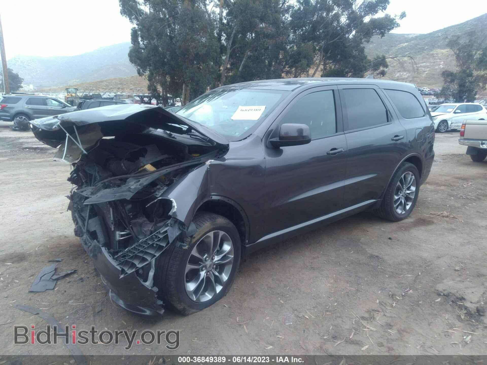 2019 DODGE DURANGO - VIN: 1C4RDJDG1KC827824 - Photo 2