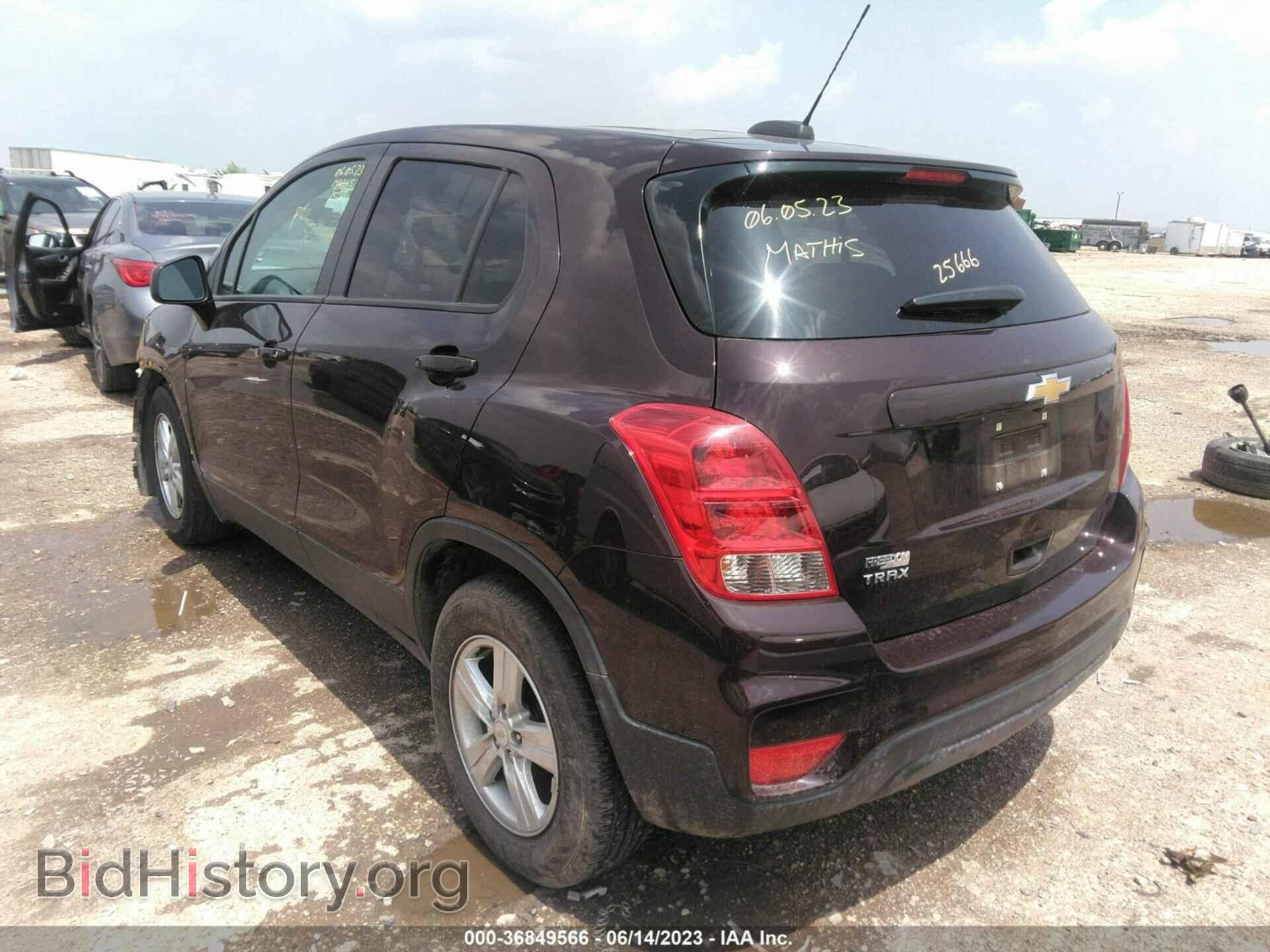 2020 CHEVROLET TRAX - VIN: KL7CJKSB0LB350531 - Фото 3
