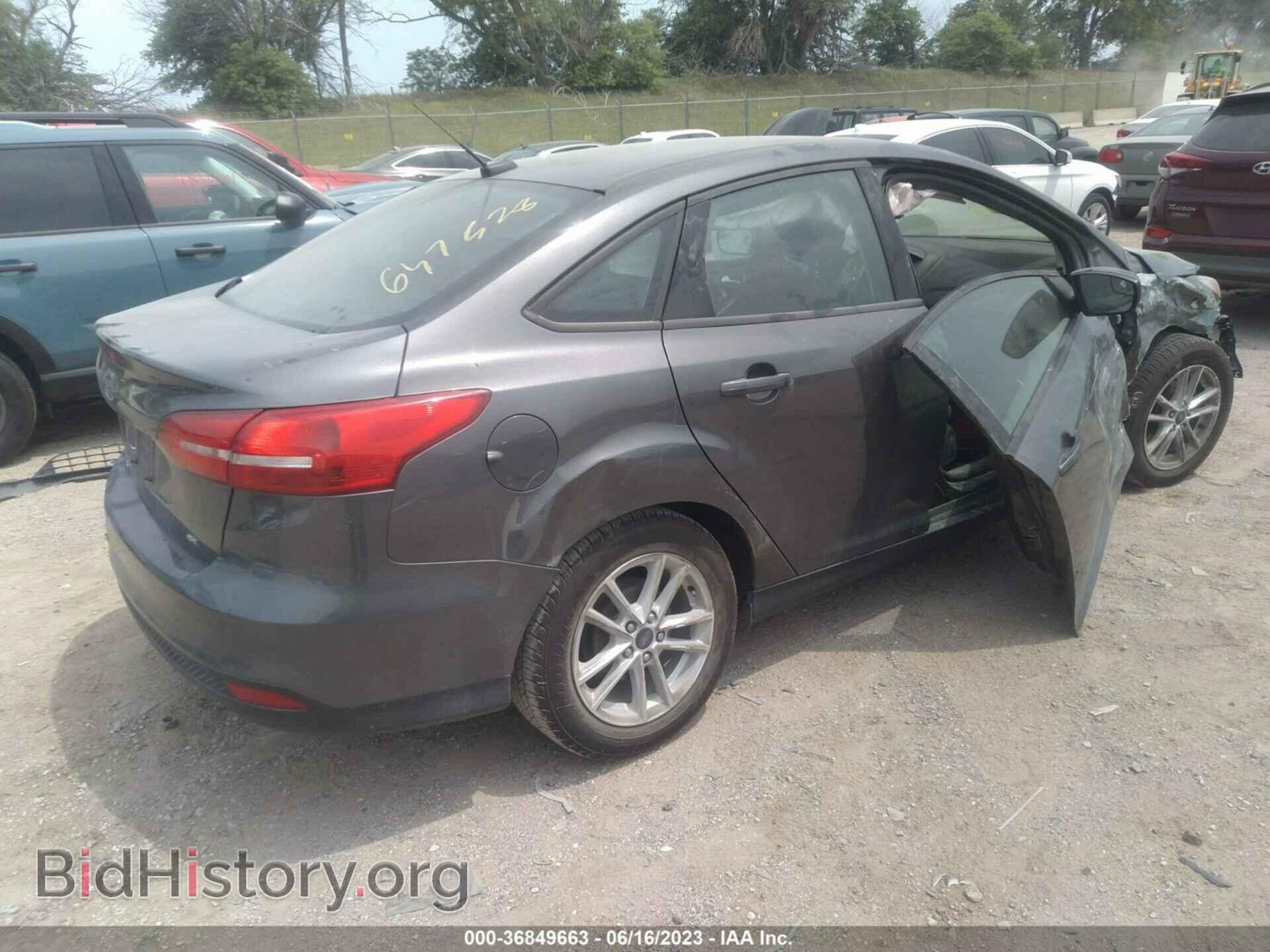 2018 FORD FOCUS - VIN: 1FADP3F21JL269623 - Фото 4