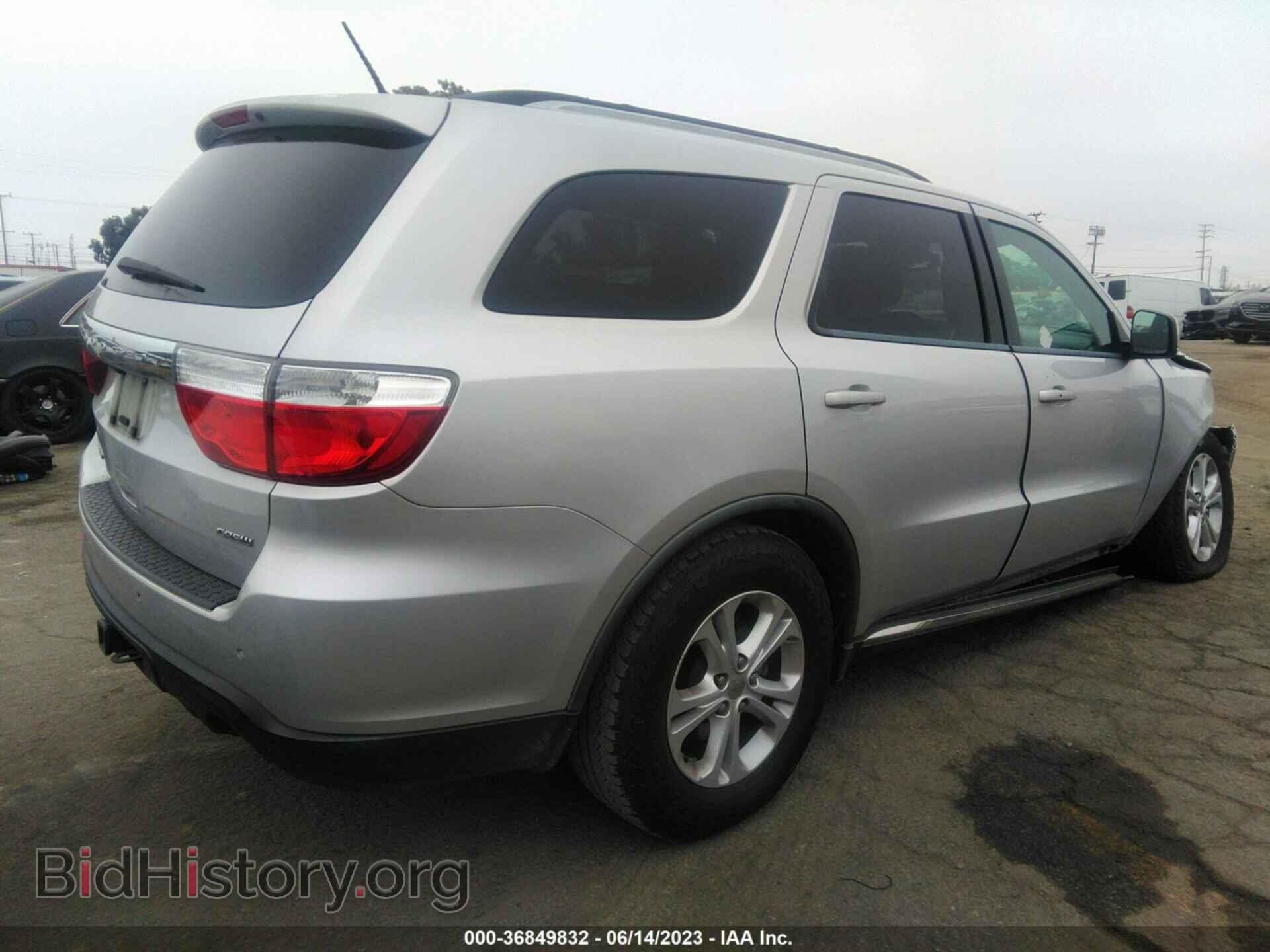 2012 DODGE DURANGO - VIN: 1C4SDHDT4CC126784 - Фото 4