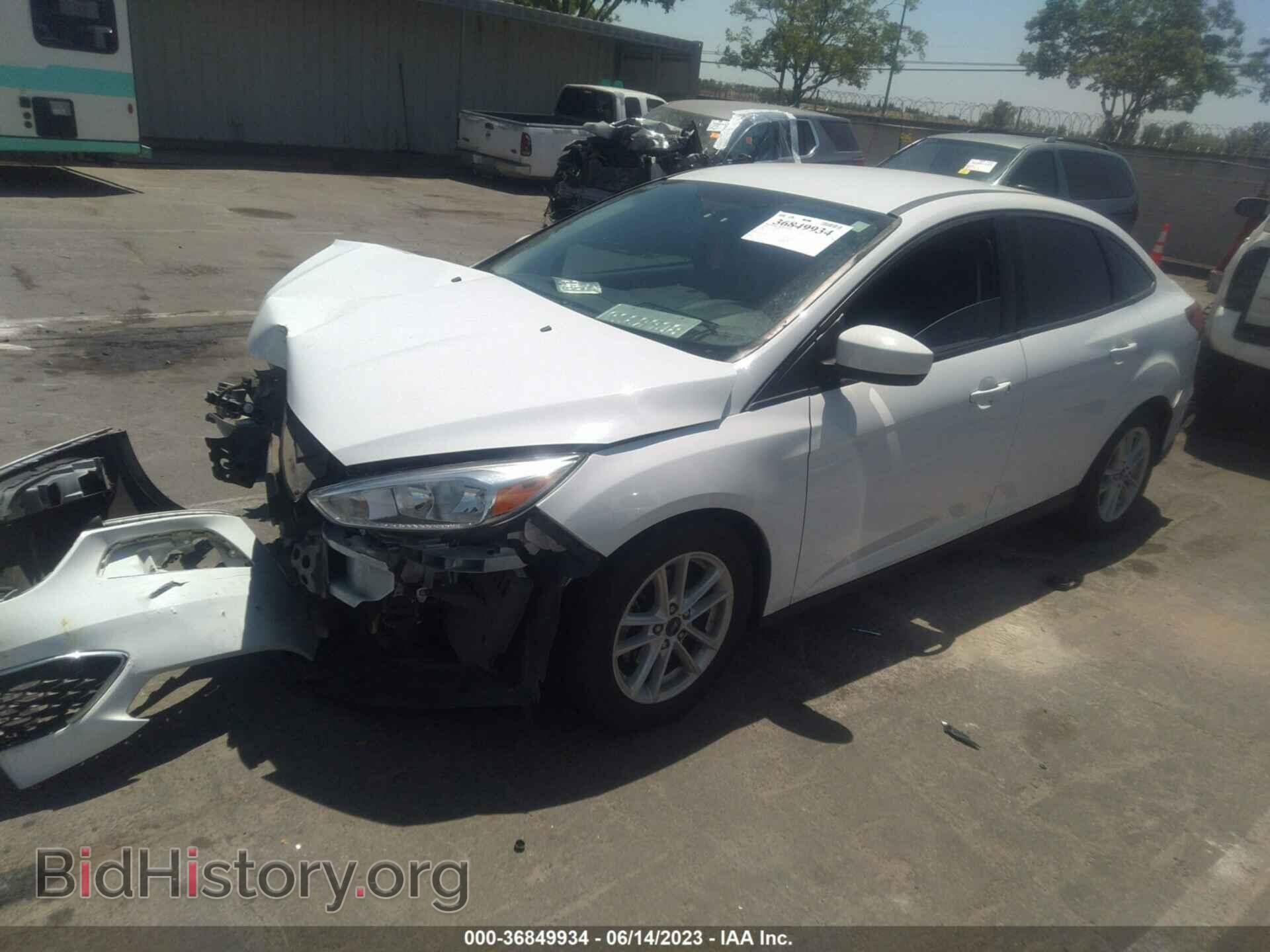 2018 FORD FOCUS - VIN: 1FADP3F28JL295331 - Фото 2