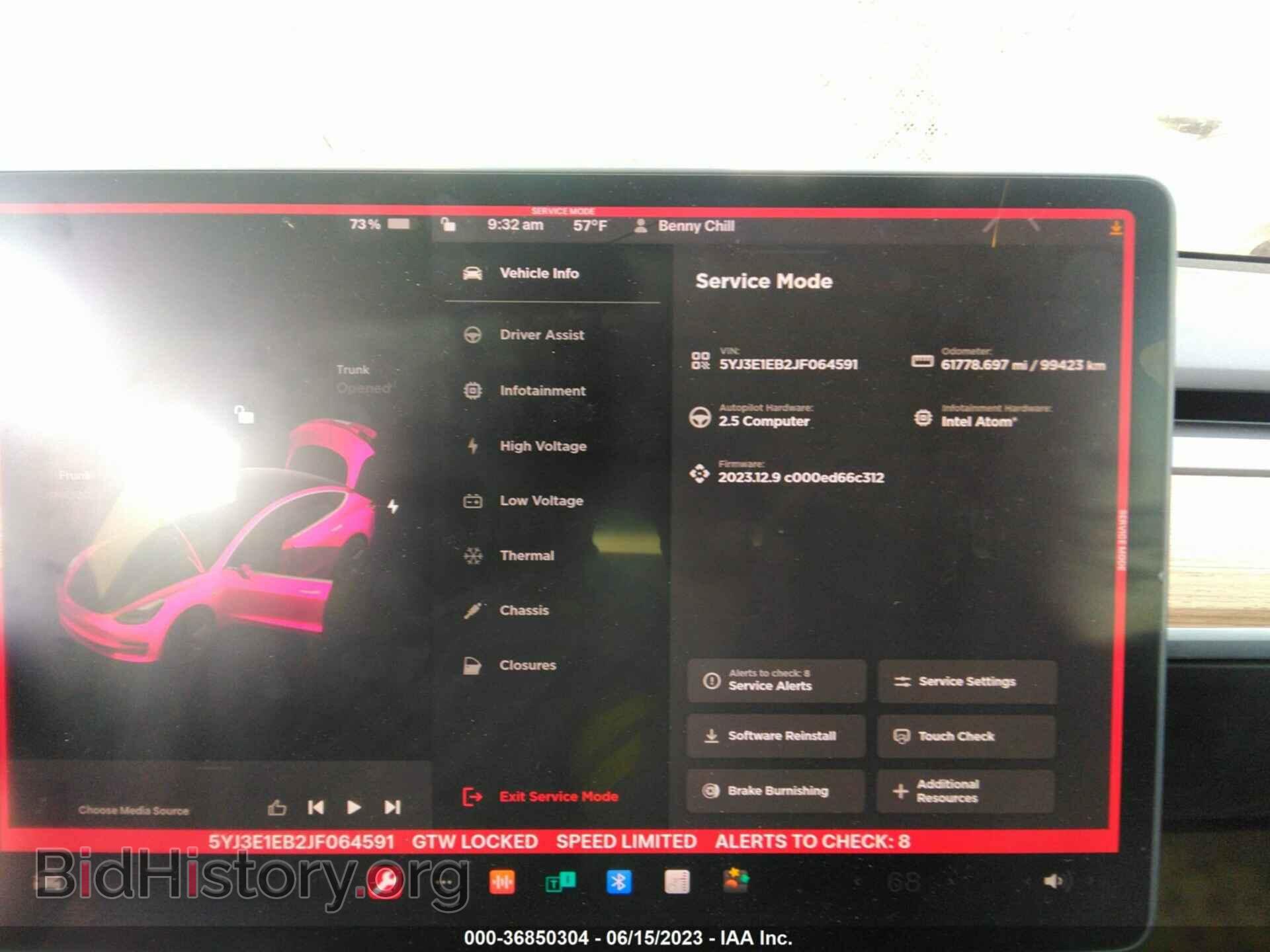 2018 TESLA MODEL 3 - VIN: 5YJ3E1EB2JF064591 - Photo 7