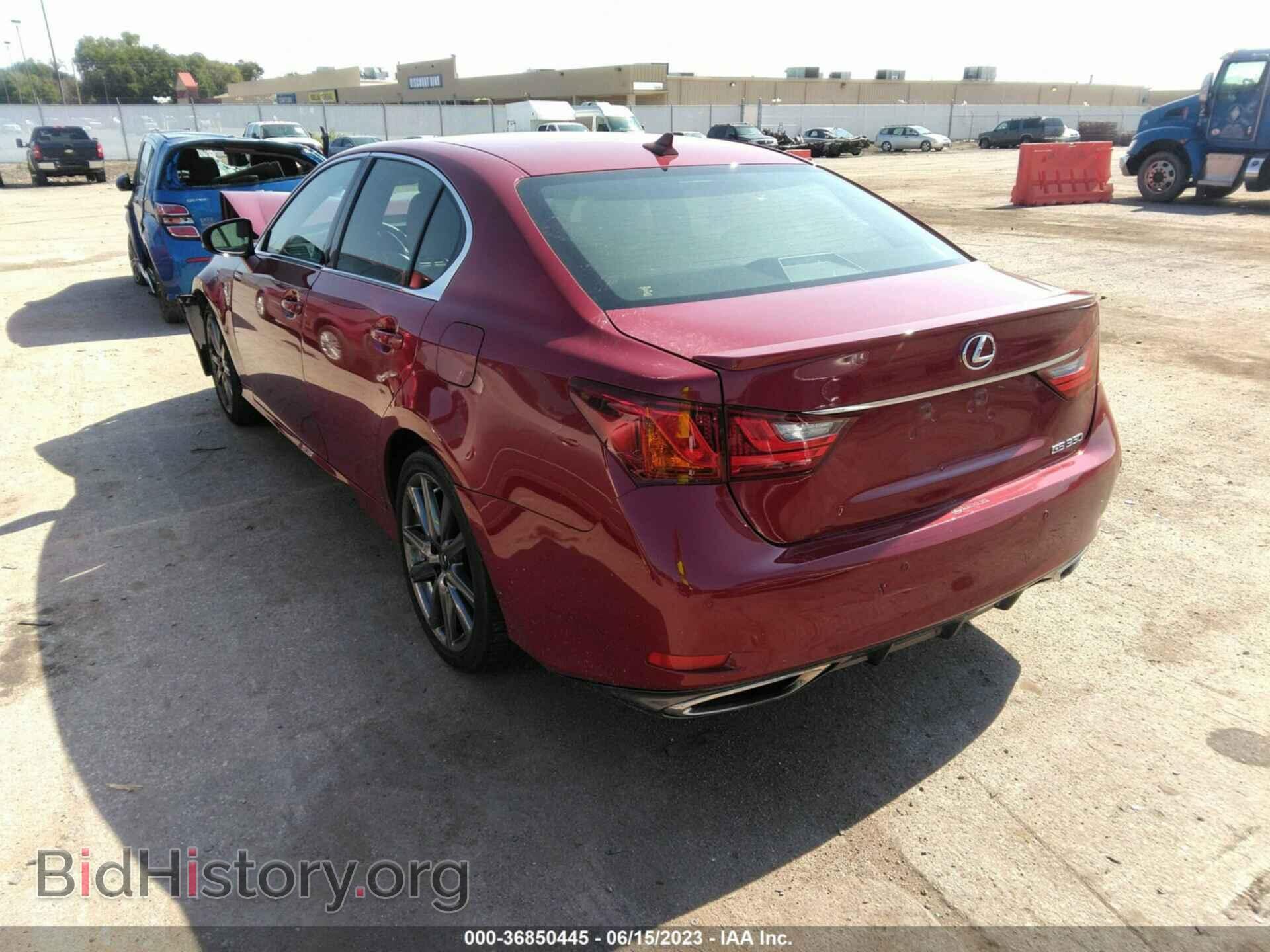 2013 LEXUS GS 350 - VIN: JTHBE1BL2D5019678 - Фото 3