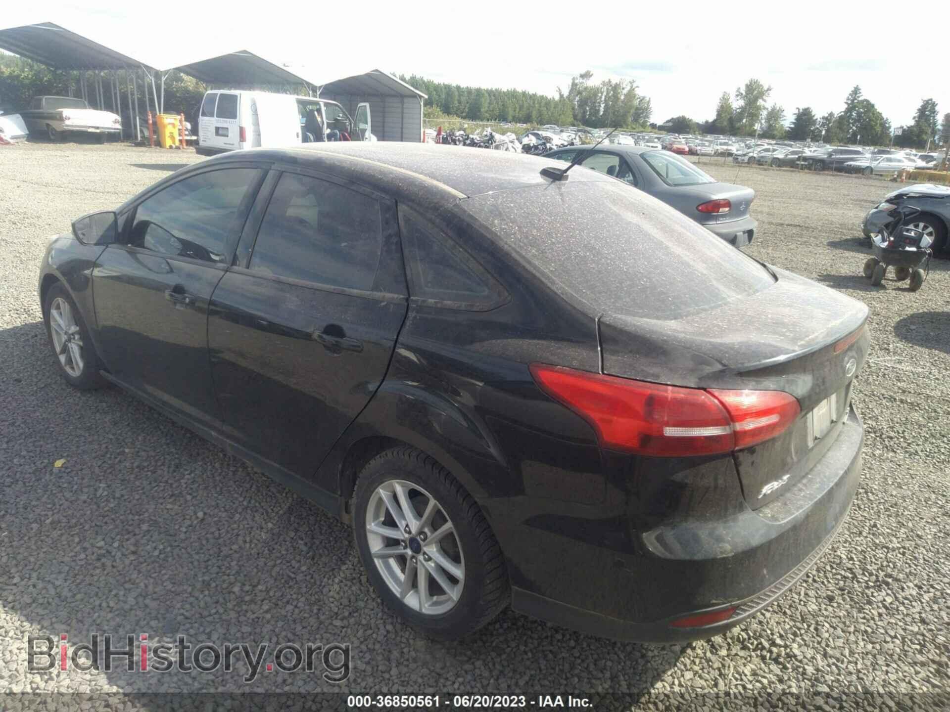 2016 FORD FOCUS - VIN: 1FADP3F24GL325305 - Фото 3
